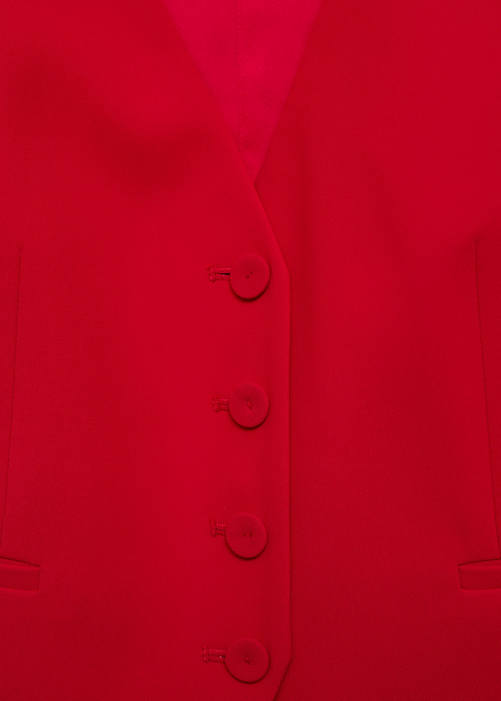 Suit waistcoat with buttons - Details of the article 8