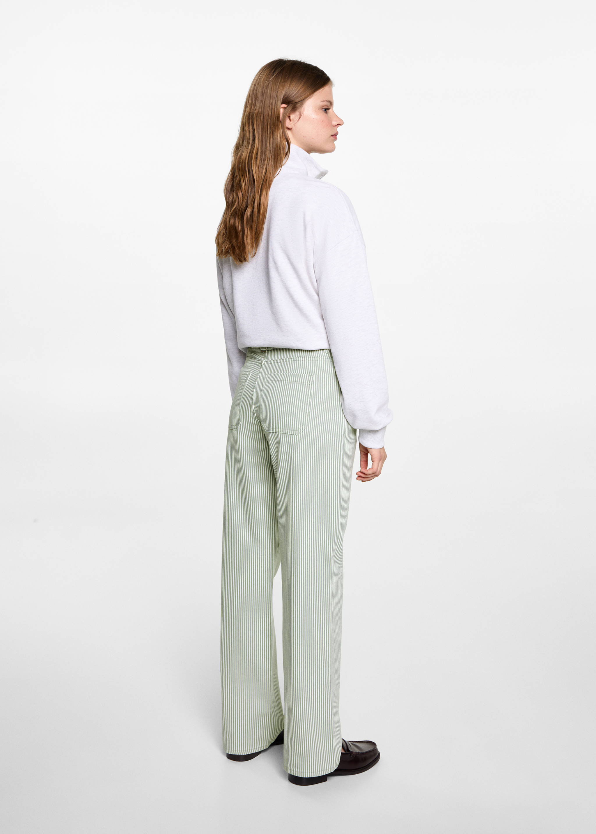 Jeans straight Streifen - Rückseite des Artikels