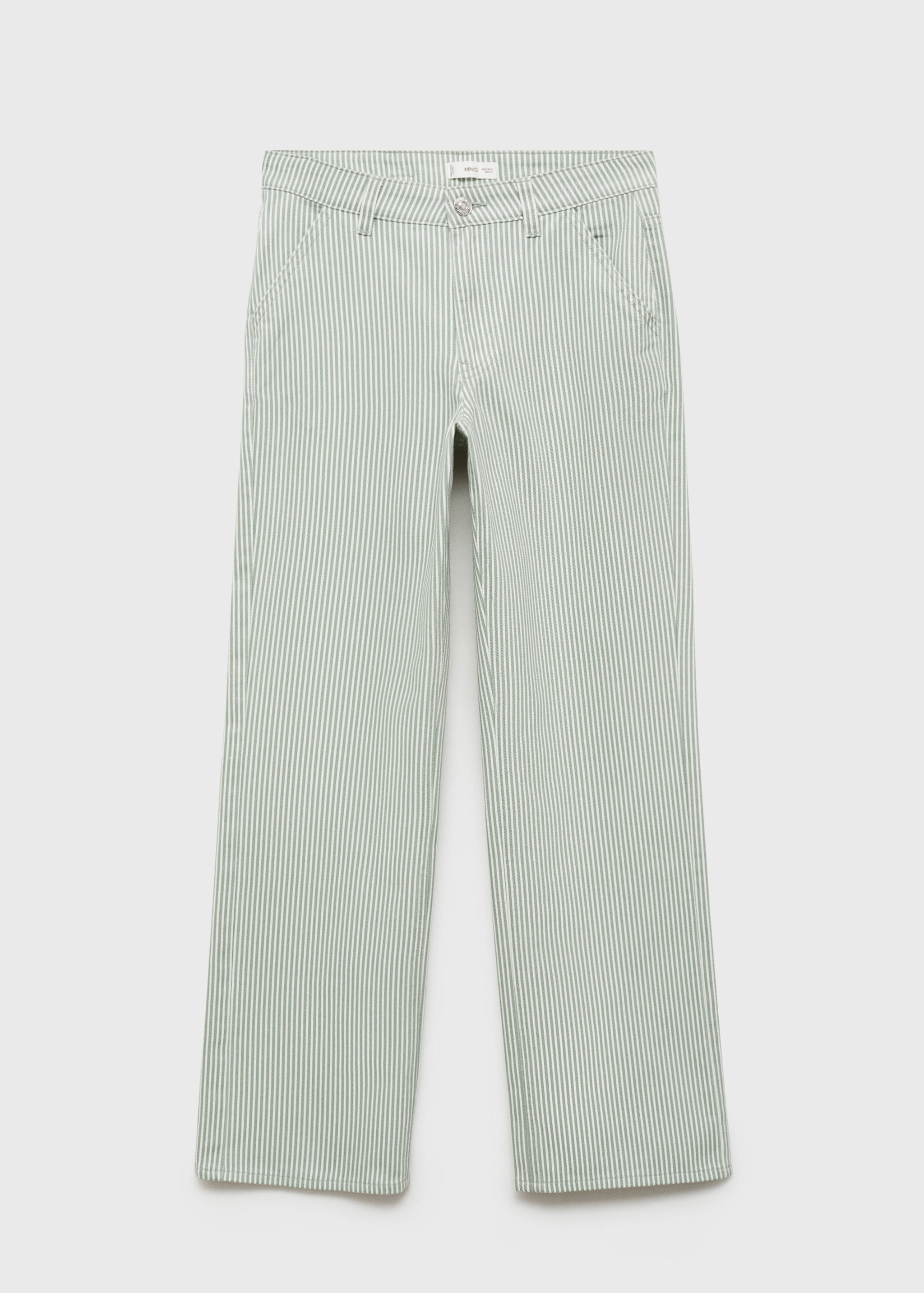 Jeans straight Streifen - Artikel ohne Model