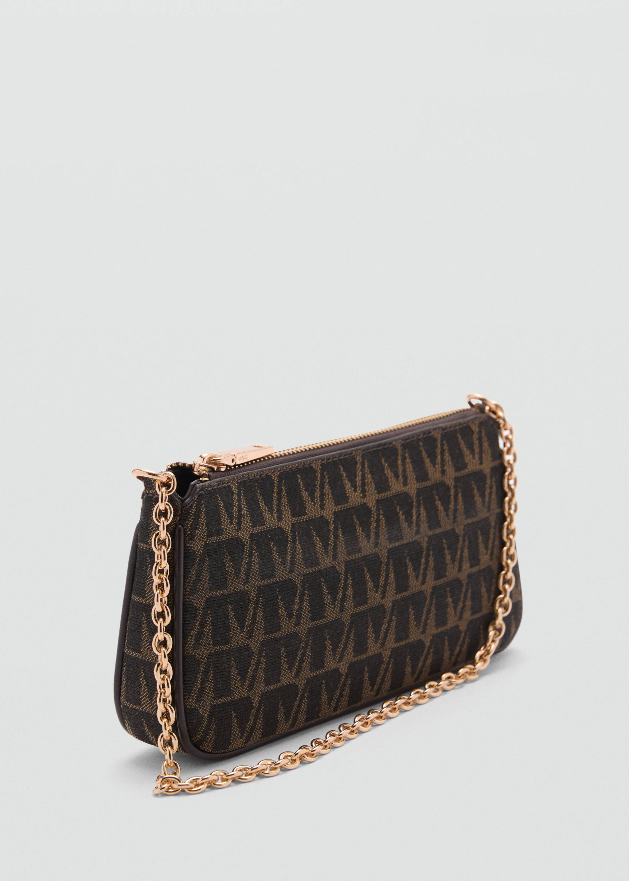 Chain bag with printed logo - Medium plane