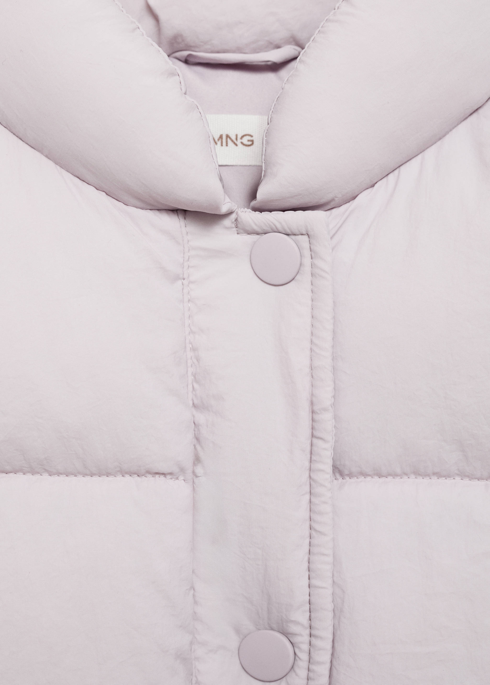 Quilted gilet with buttons - Details of the article 8