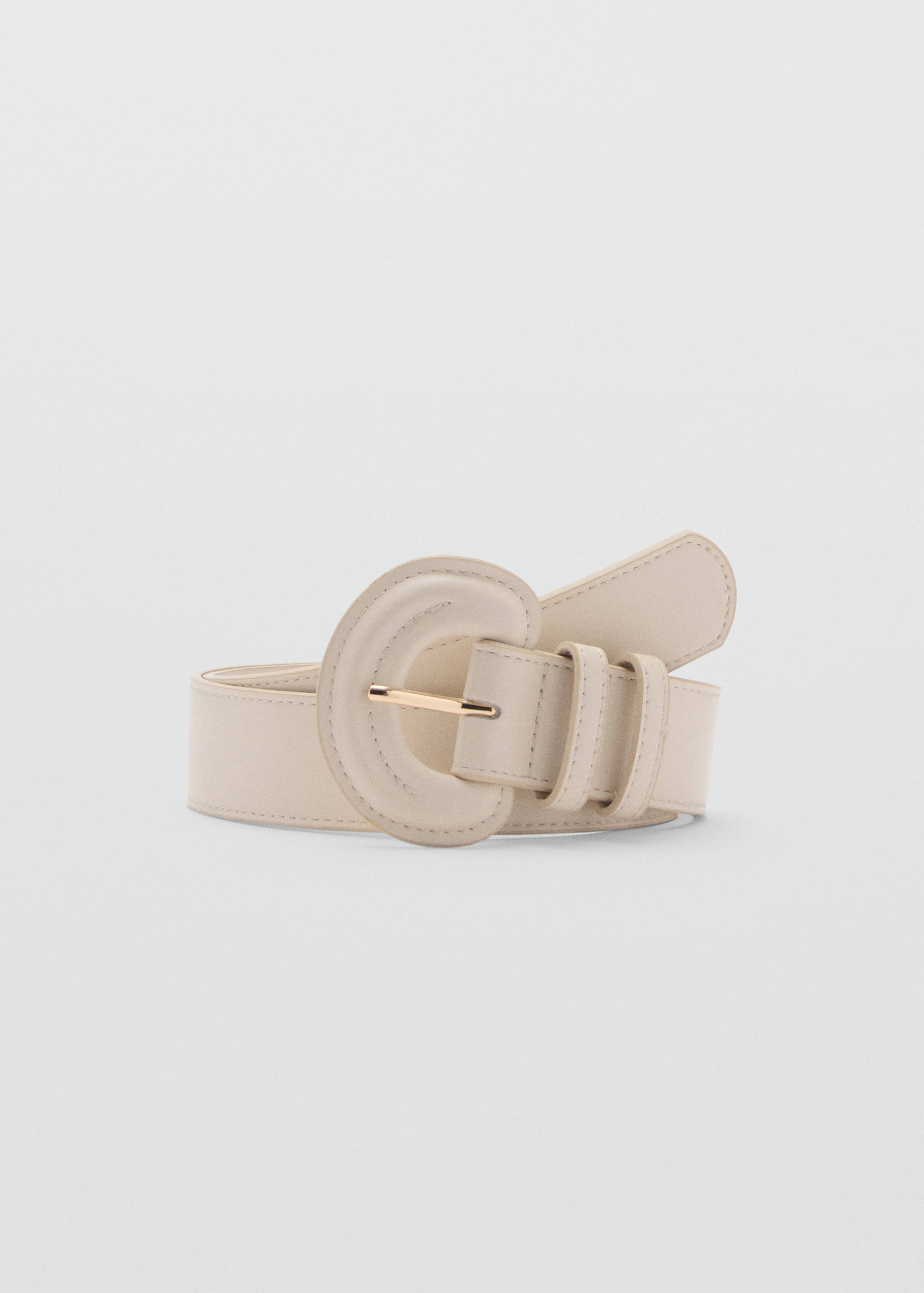Oval buckle belt - Article without model