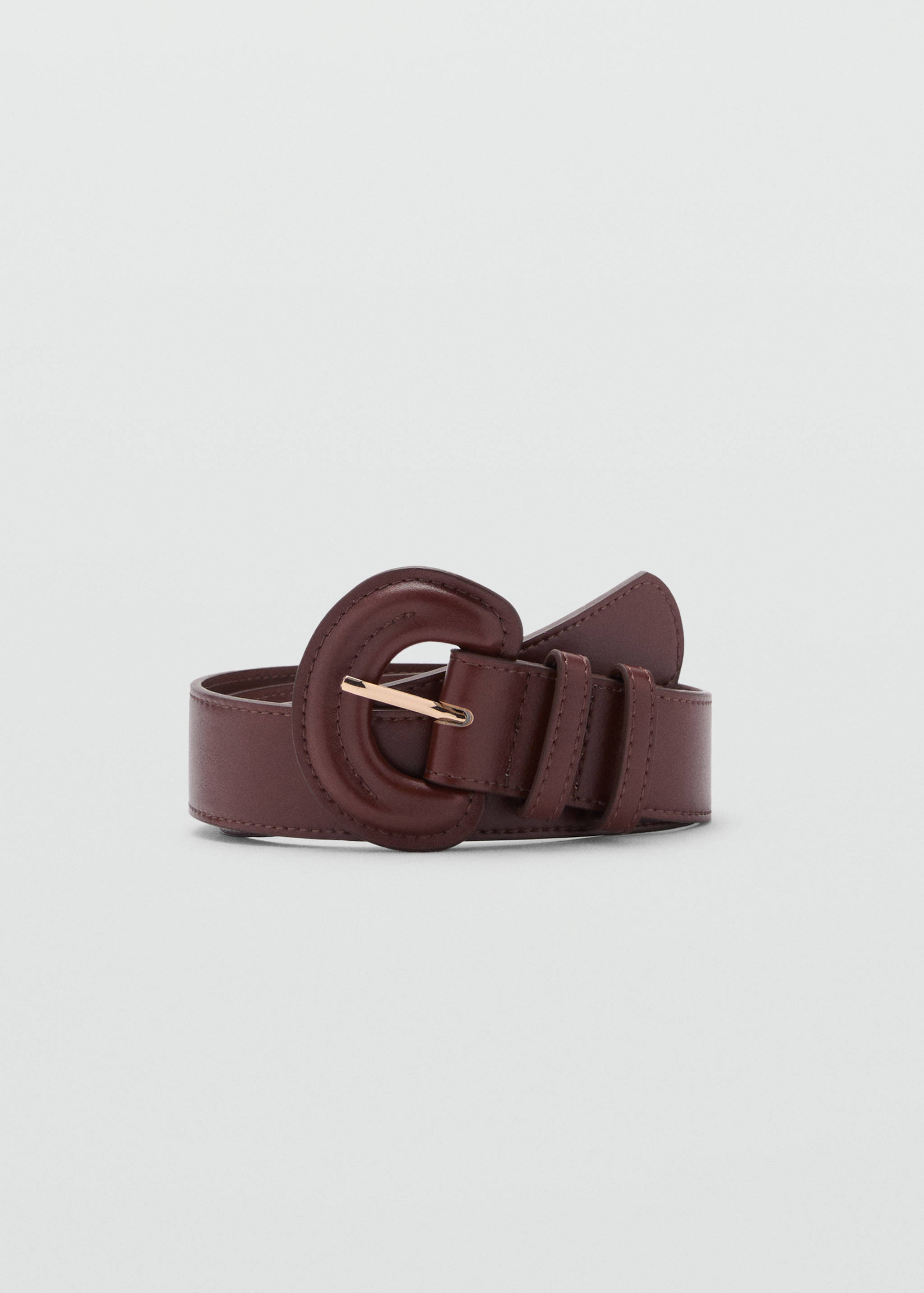 Oval buckle belt - Article without model