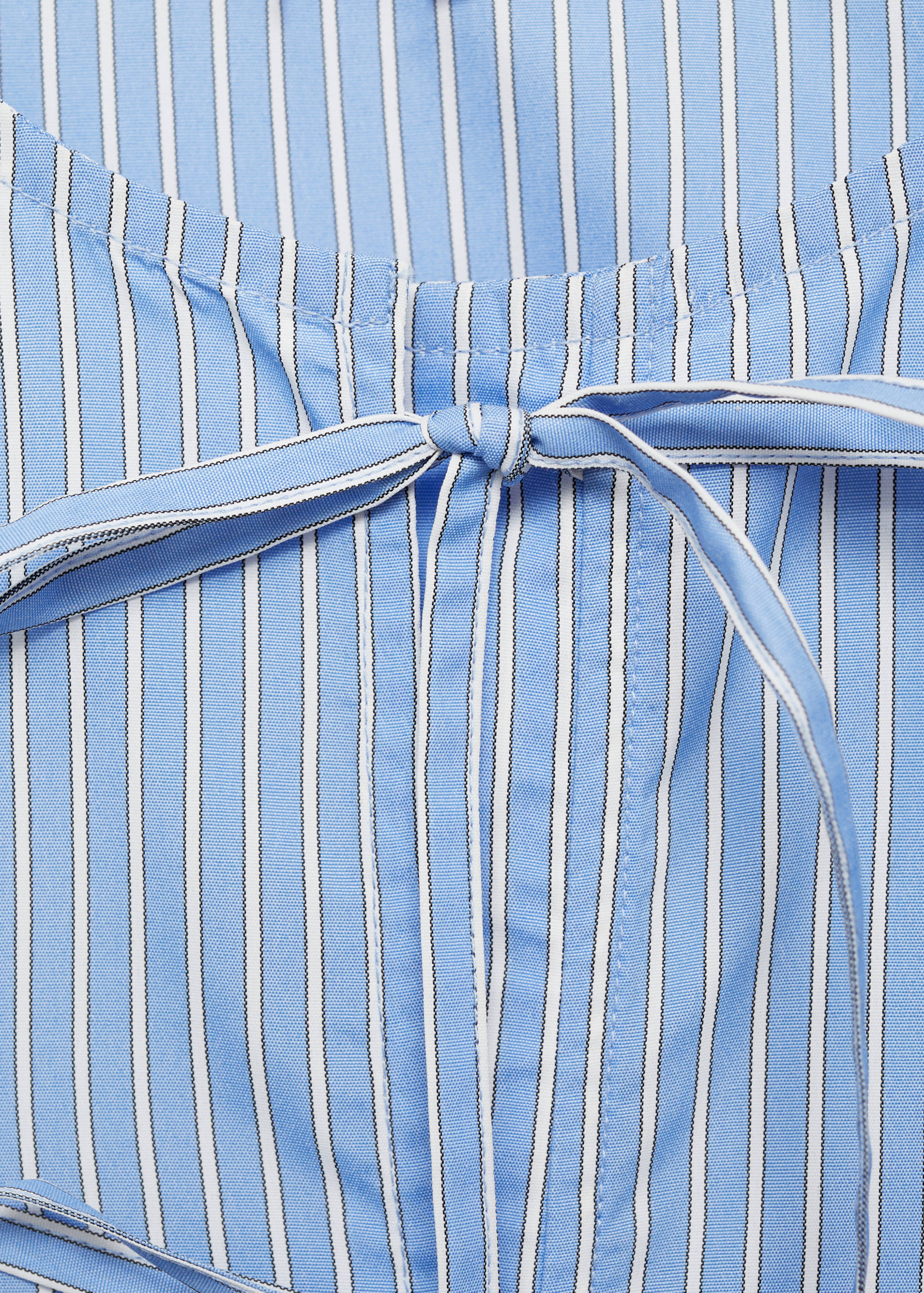 Striped bow blouse - Details of the article 8