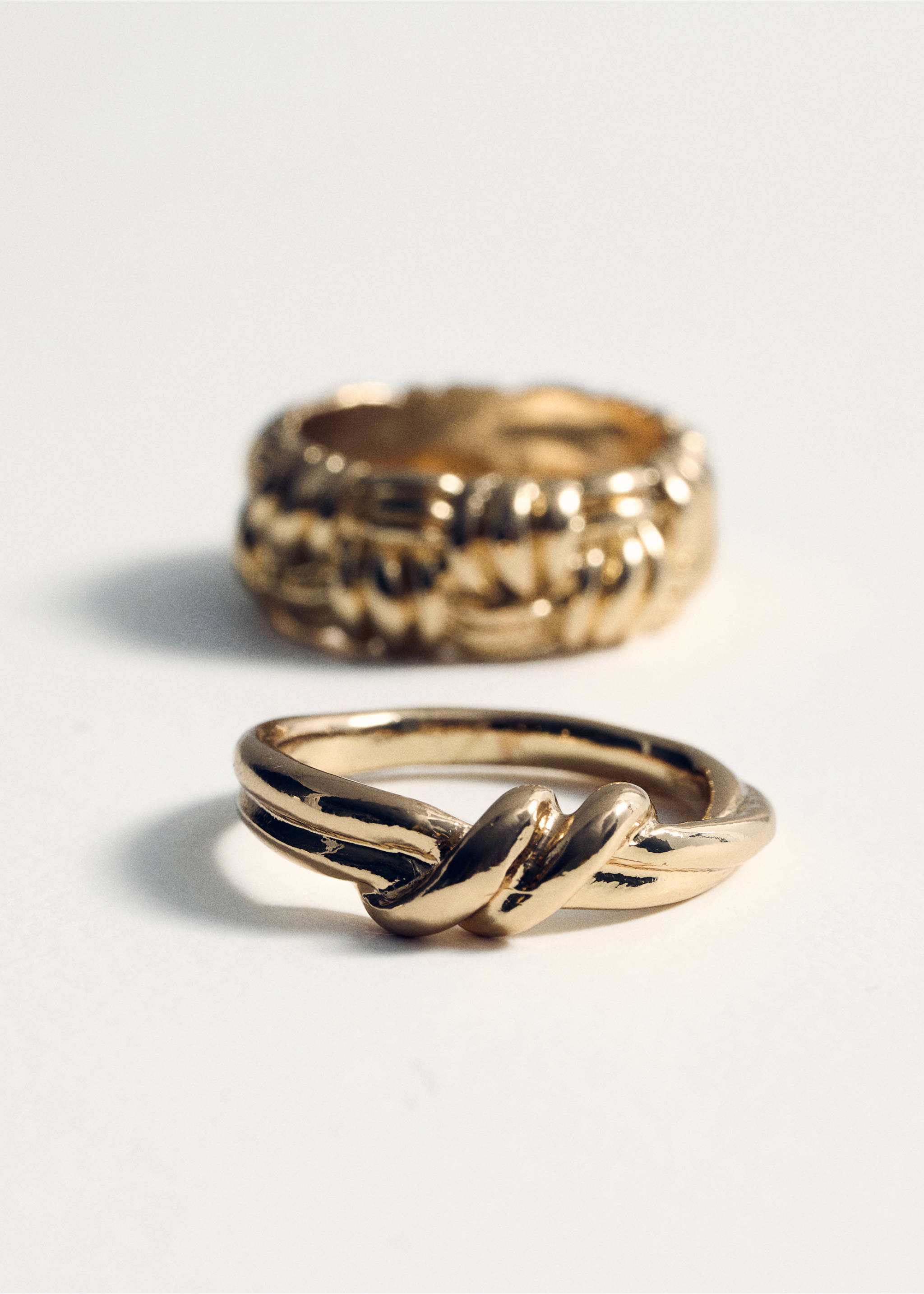 Set kombinerade ringar - Detaljer om artikeln 5, Guld. Ref: 87092542-00.