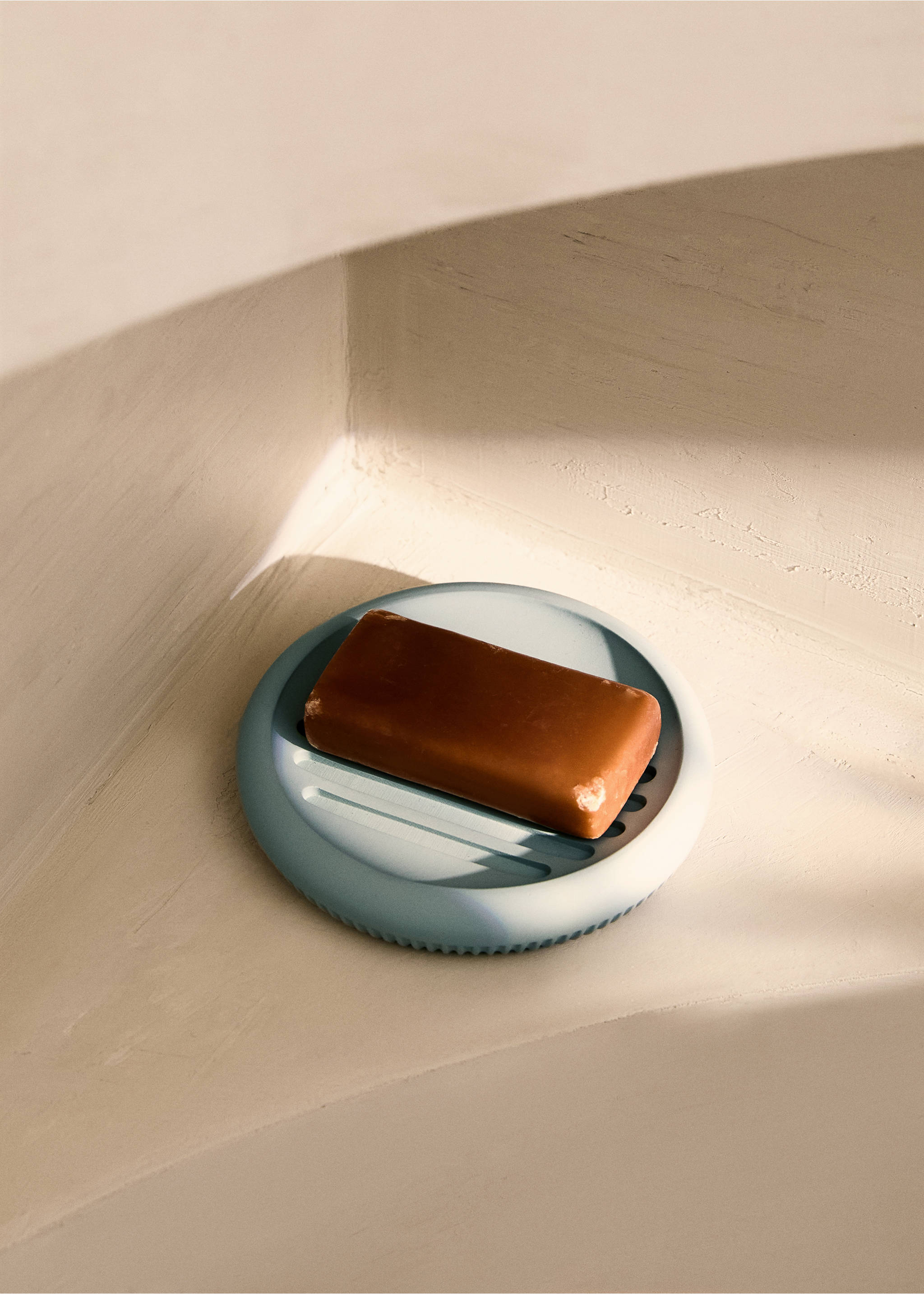 Resin soap dish - General plane, Blue. Ref: 87092911-00.
