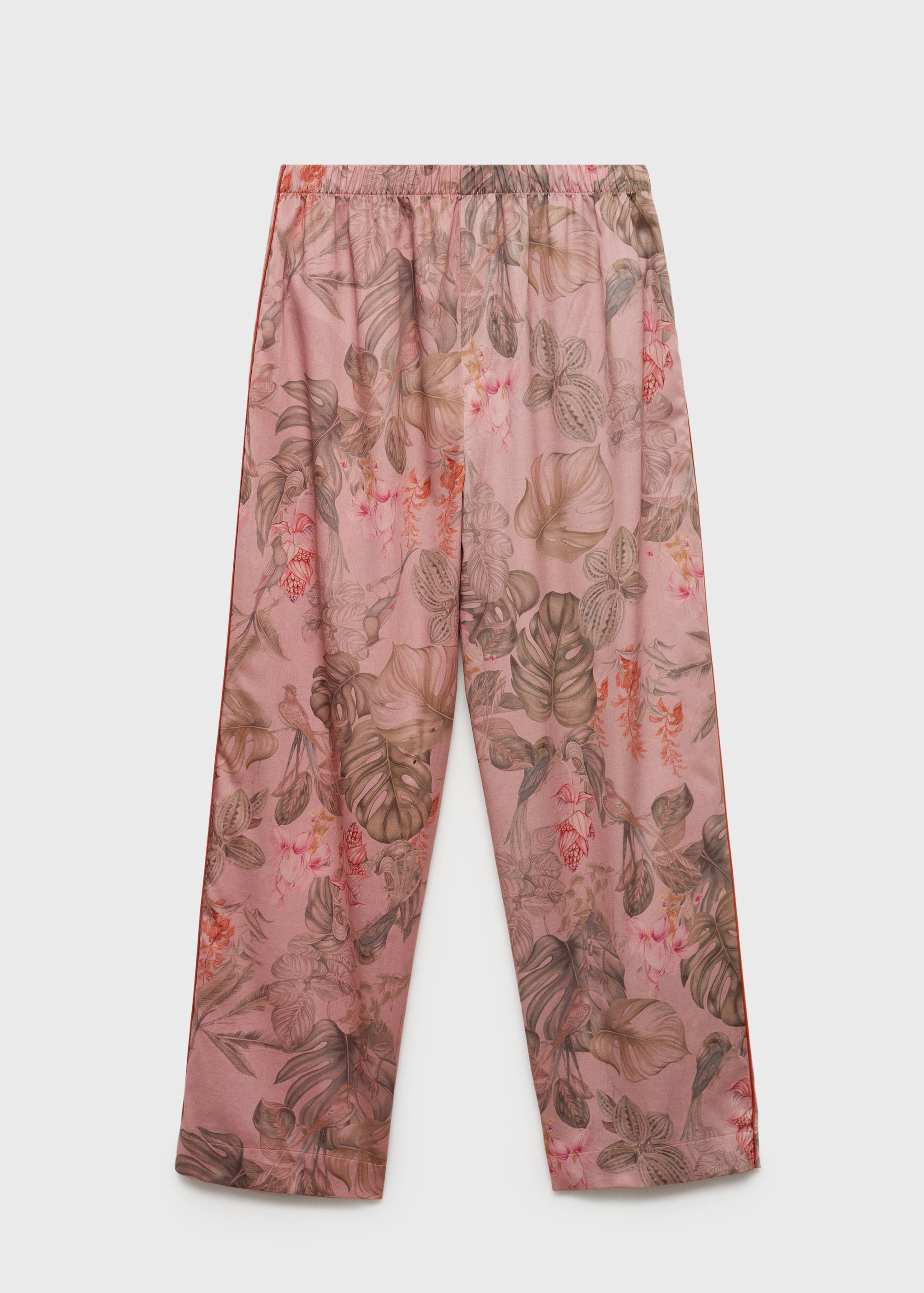 Tropical-print pyjama trousers - Article without model
