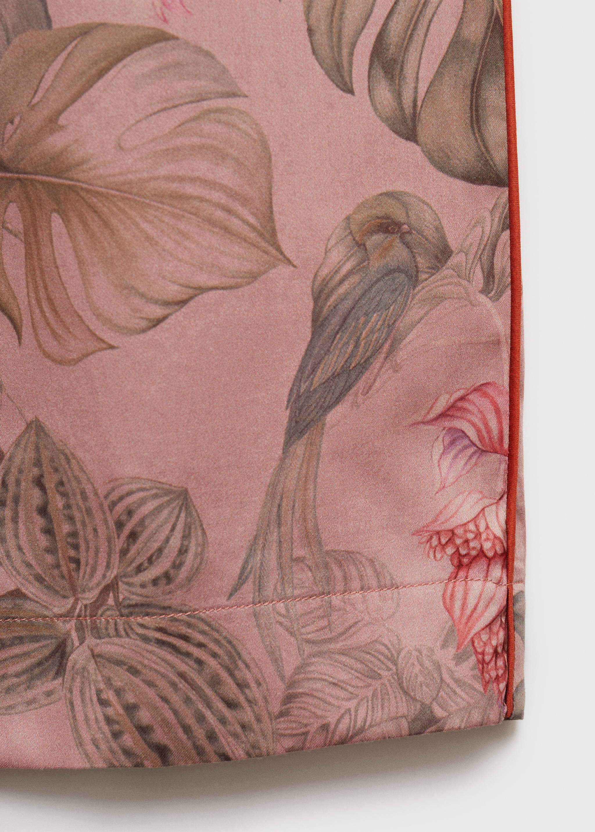 Tropical-print pyjama trousers - Details of the article 0