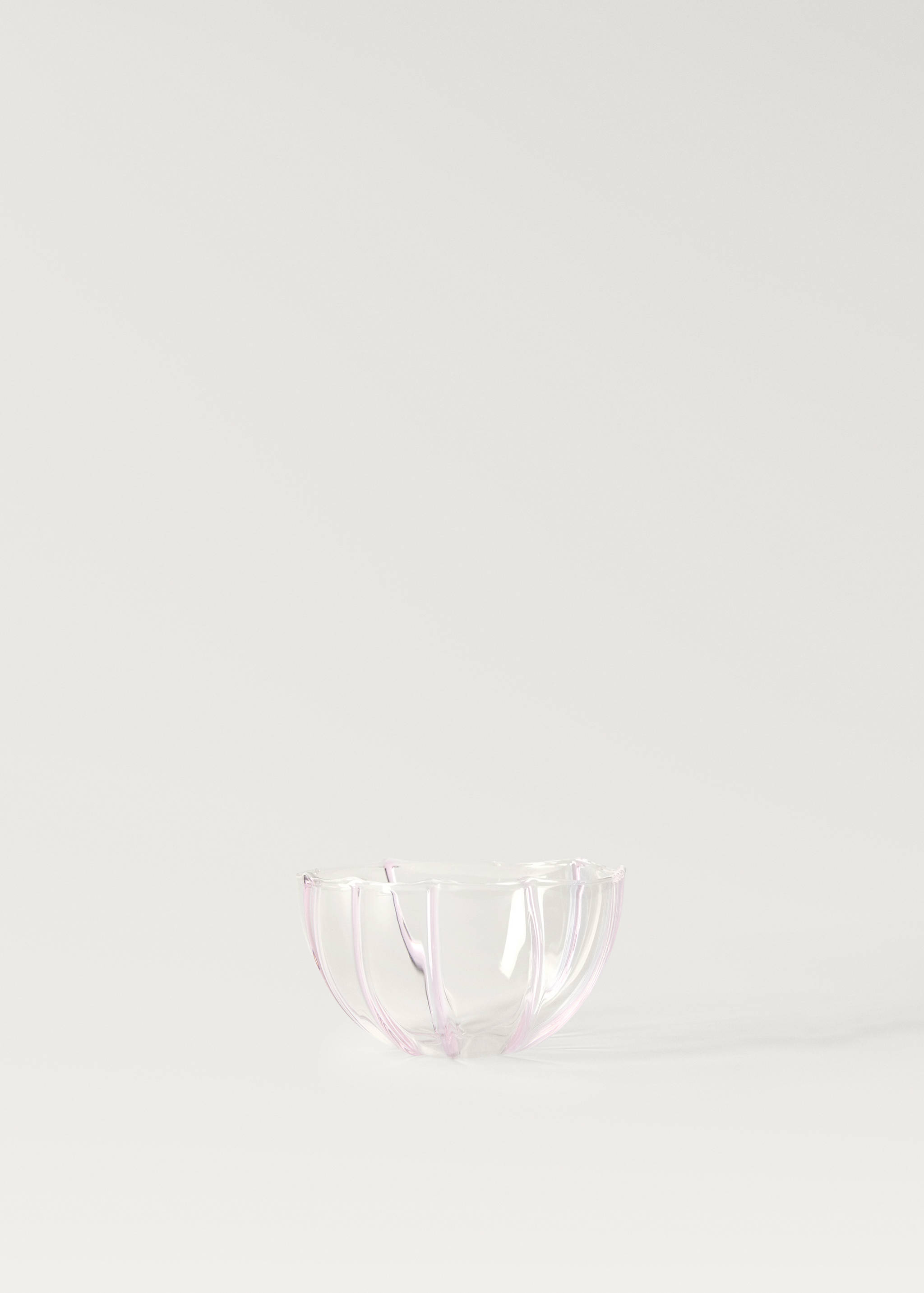 Borosilicate bowl with coloured lines - Article without model