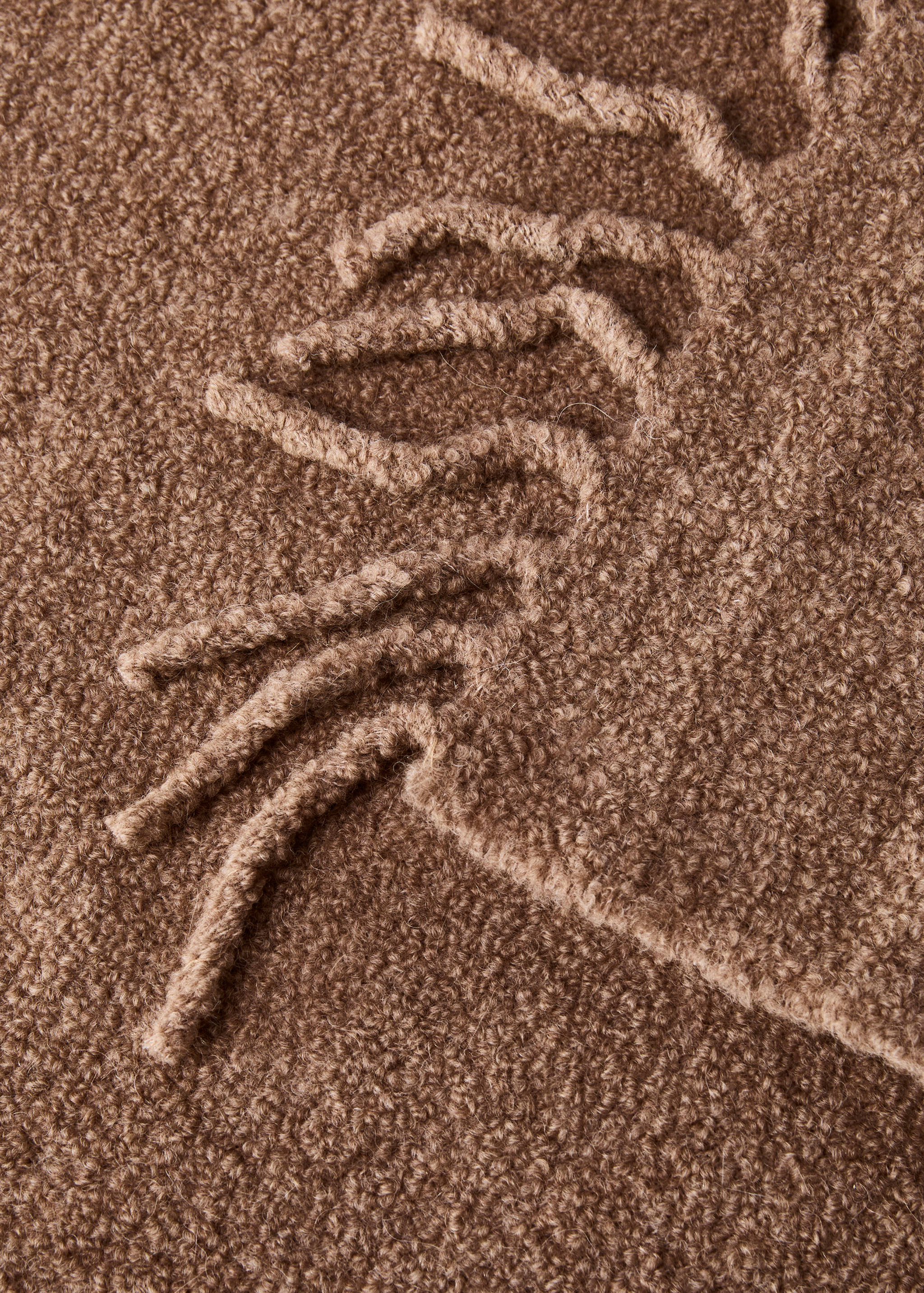Manta textura bouclé - Detall de l'article 1