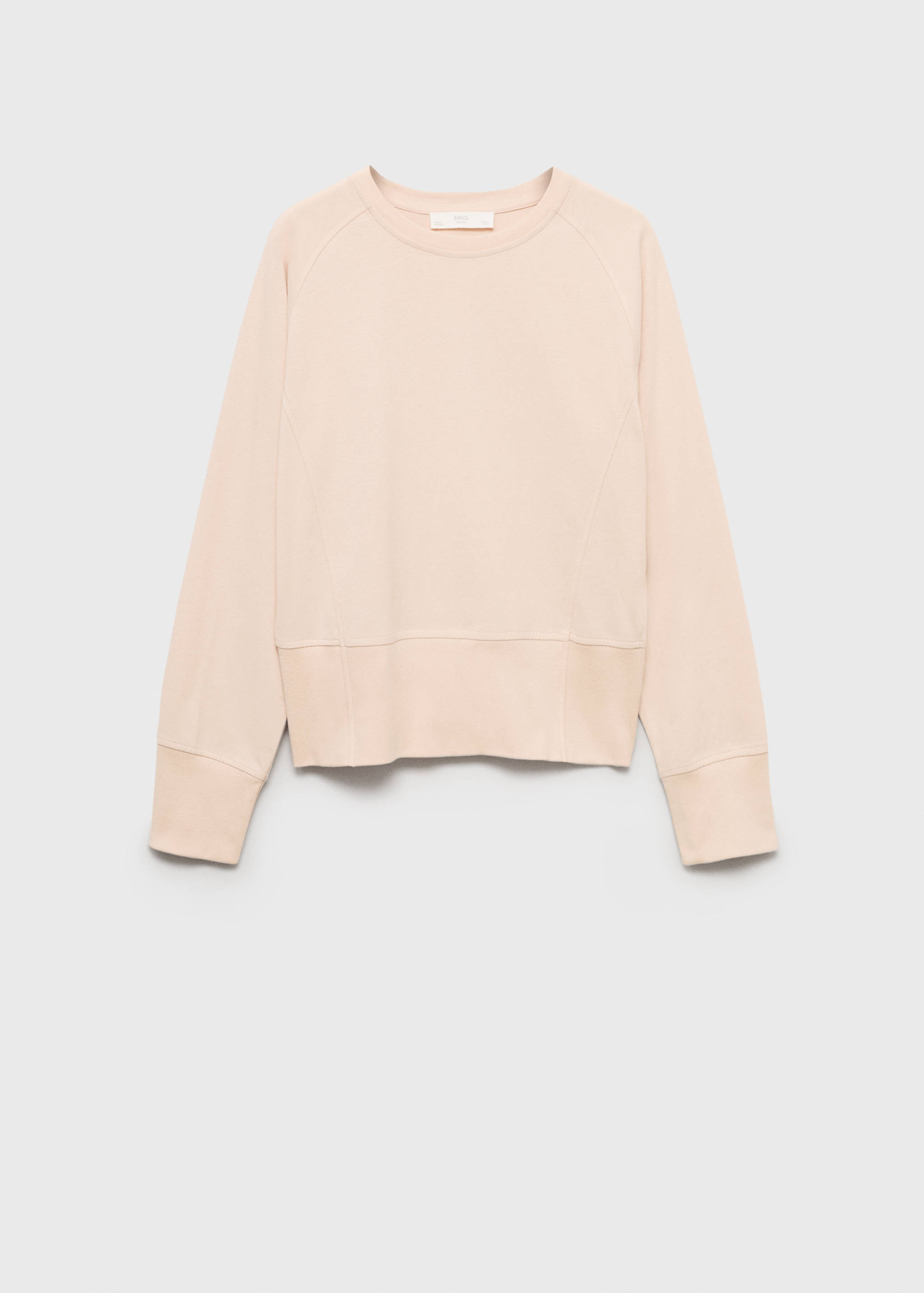 Baumwoll-Sweatshirt mit Soft-Finish - Artikel ohne Model