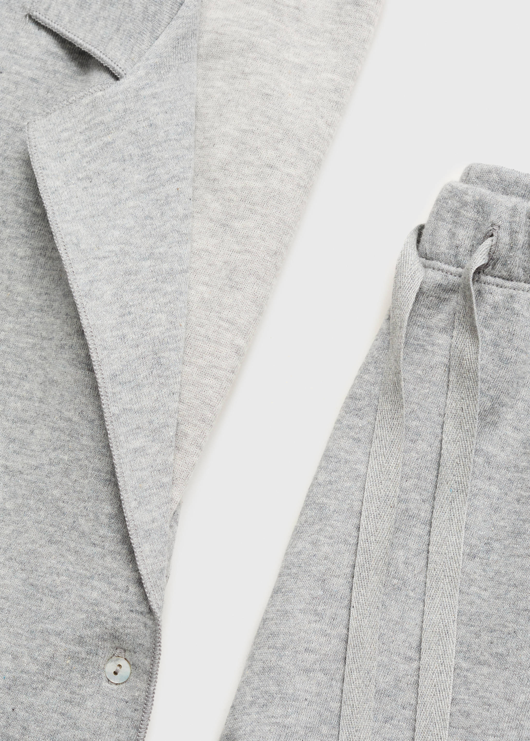 Double-face cotton pants - Details of the article 0