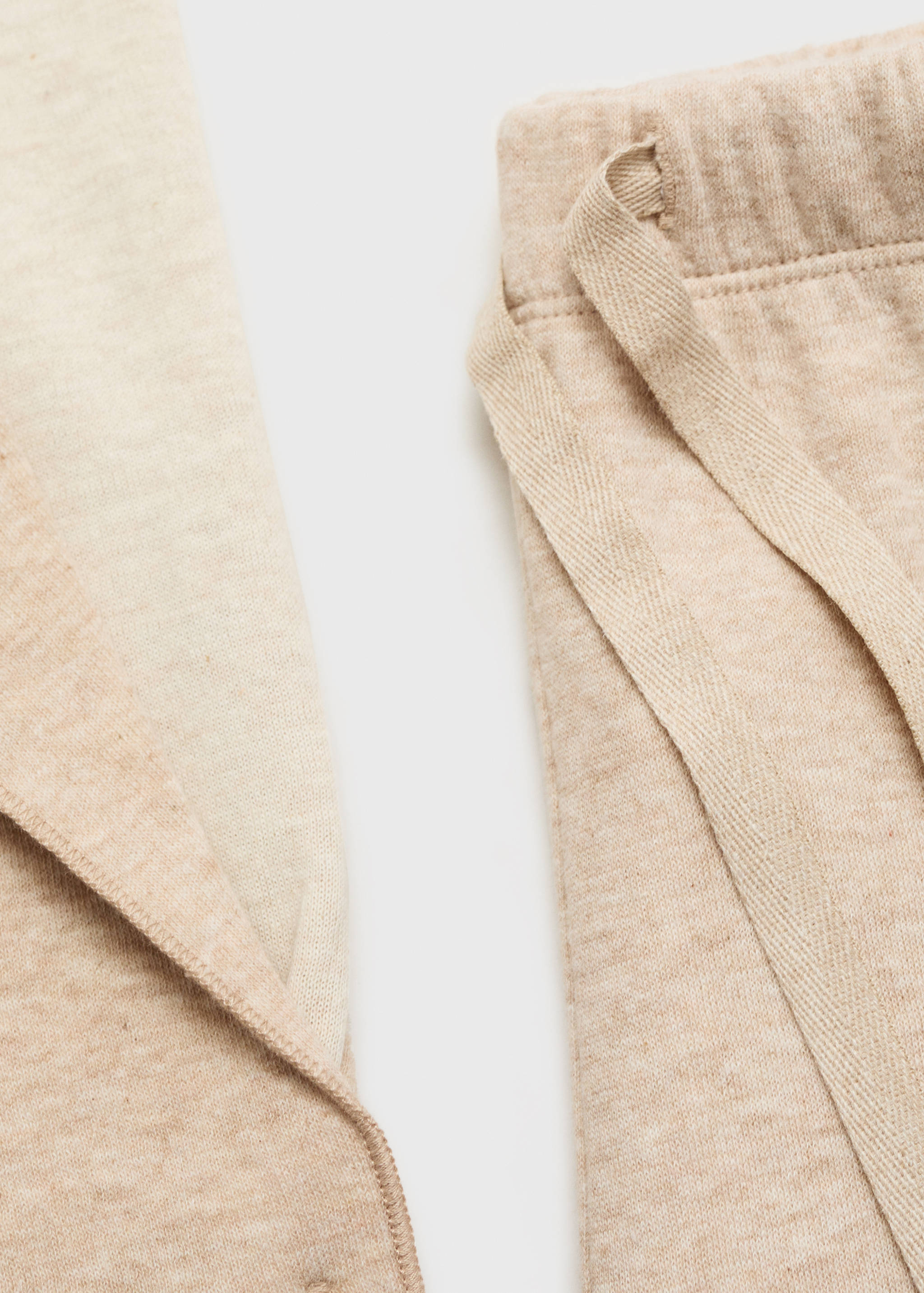 Double-face cotton pants - Details of the article 0