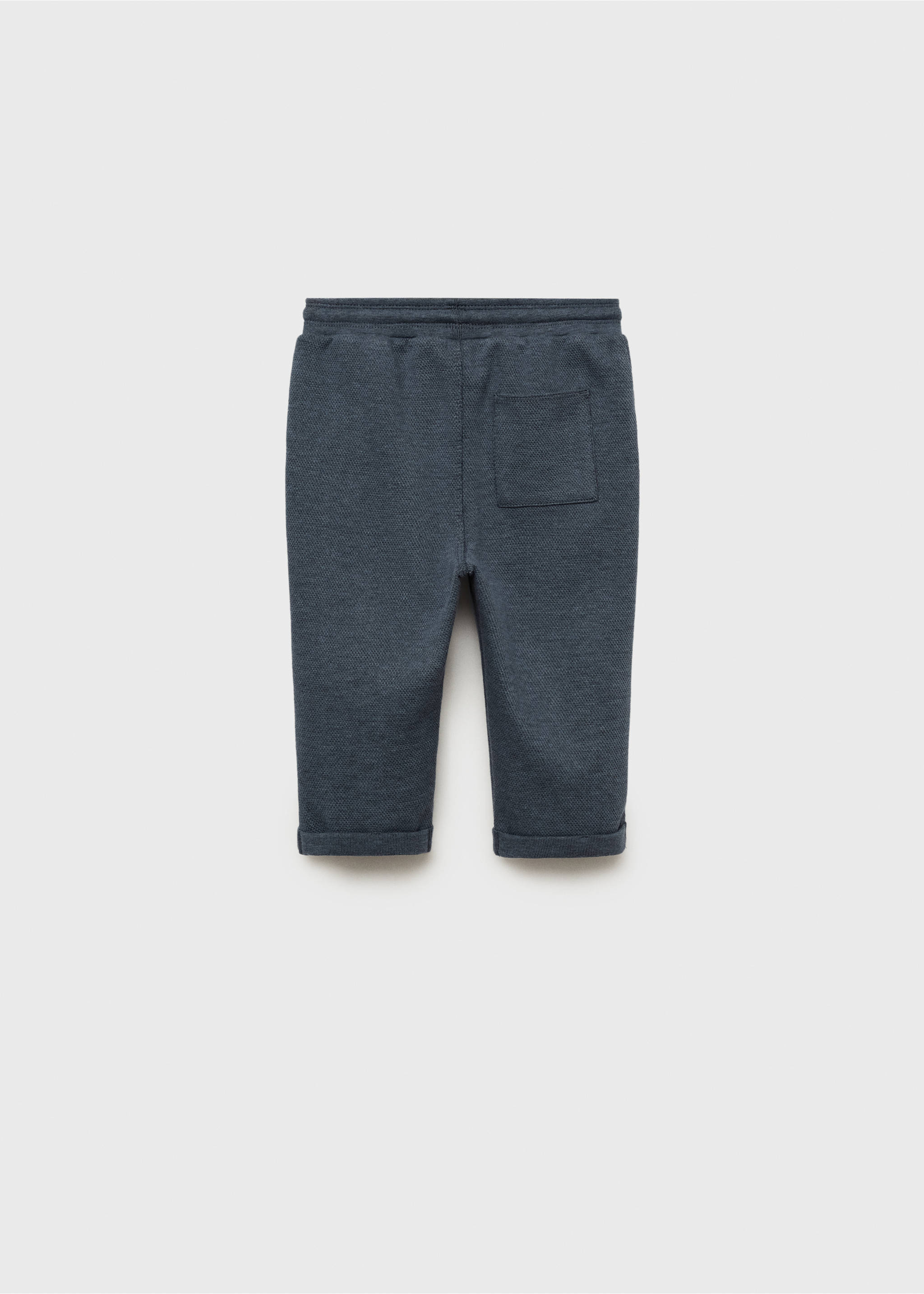 Jogger trousers - Reverse of the article, Blue. Ref: 87093271-00.