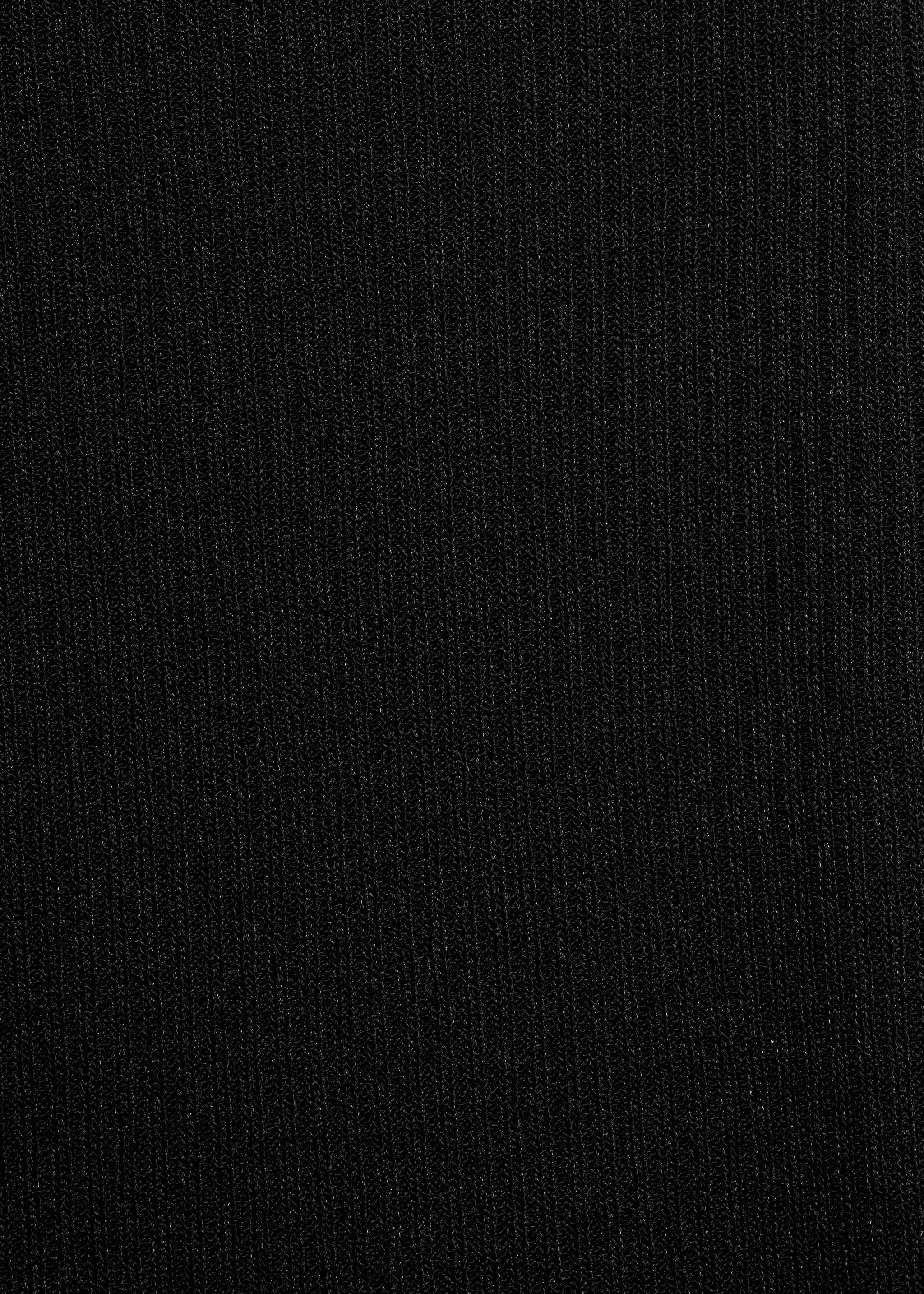 Geripptes Feinstrick-Top - Detail des Artikels 0, Schwarz. Ref: 87093279-00.