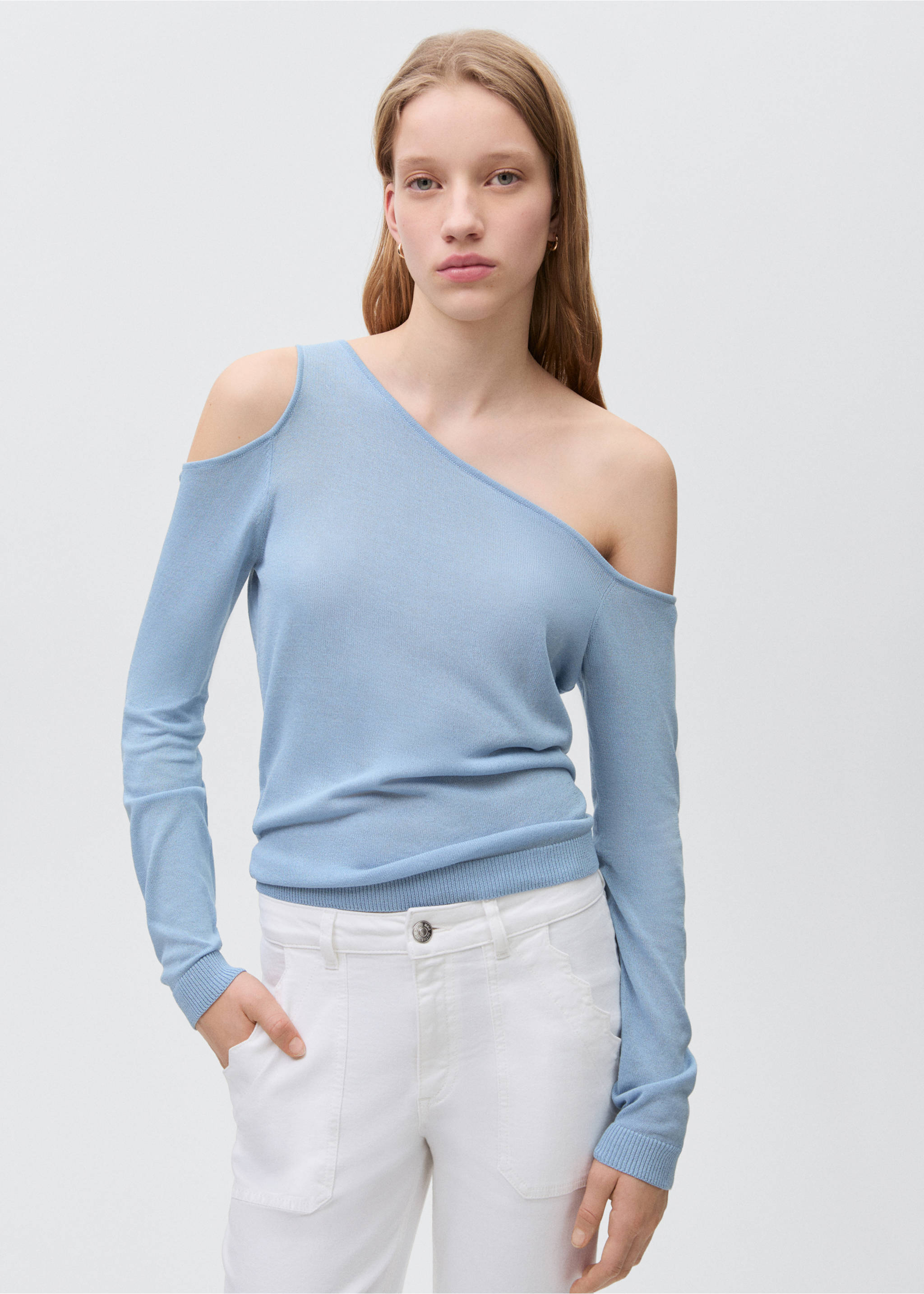 Slim Fit-Jeans - Detail des Artikels 1, Weiß. Ref: 87093280-00.