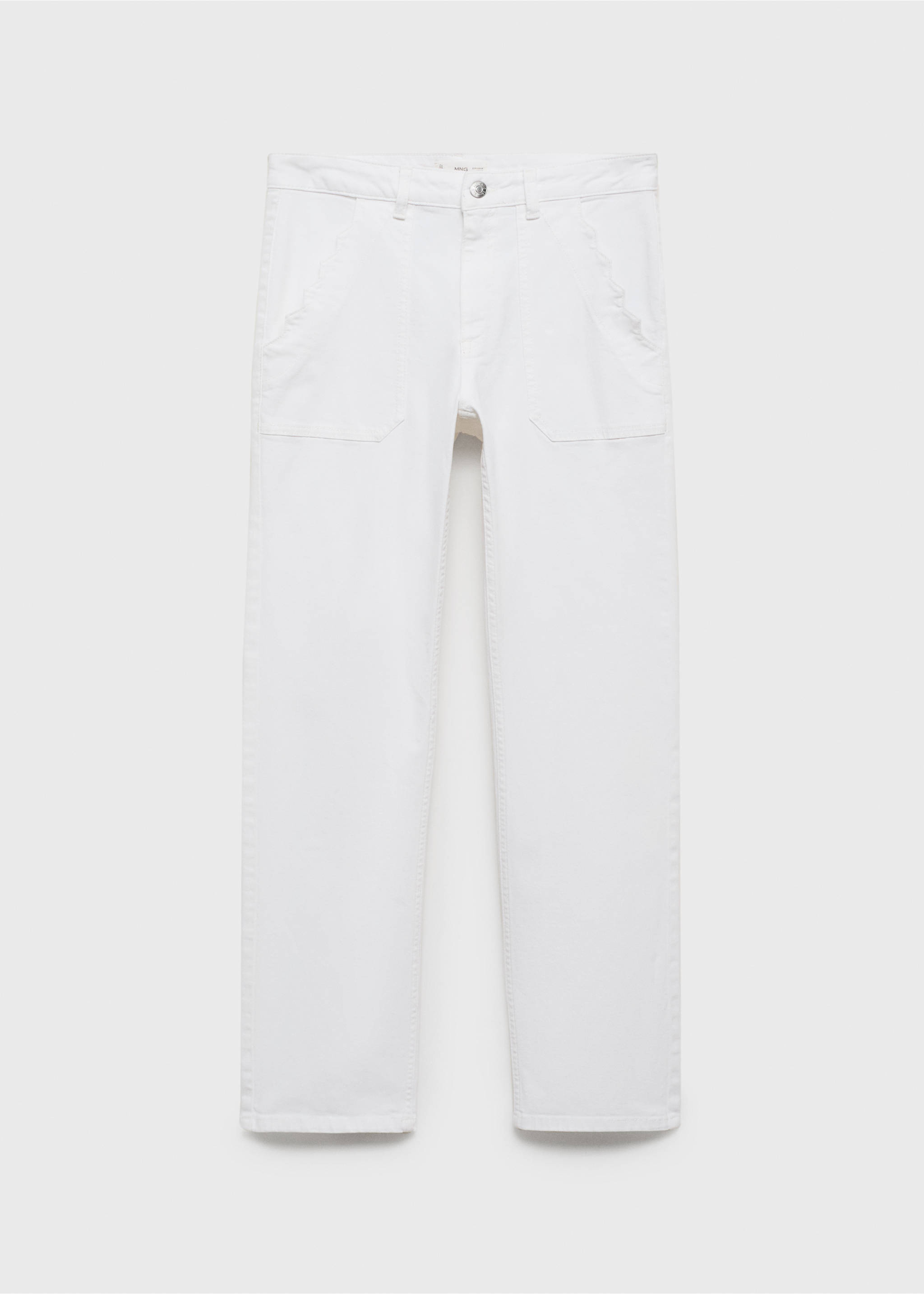 Slim-fit jeans - Article without model, White. Ref: 87093280-00.