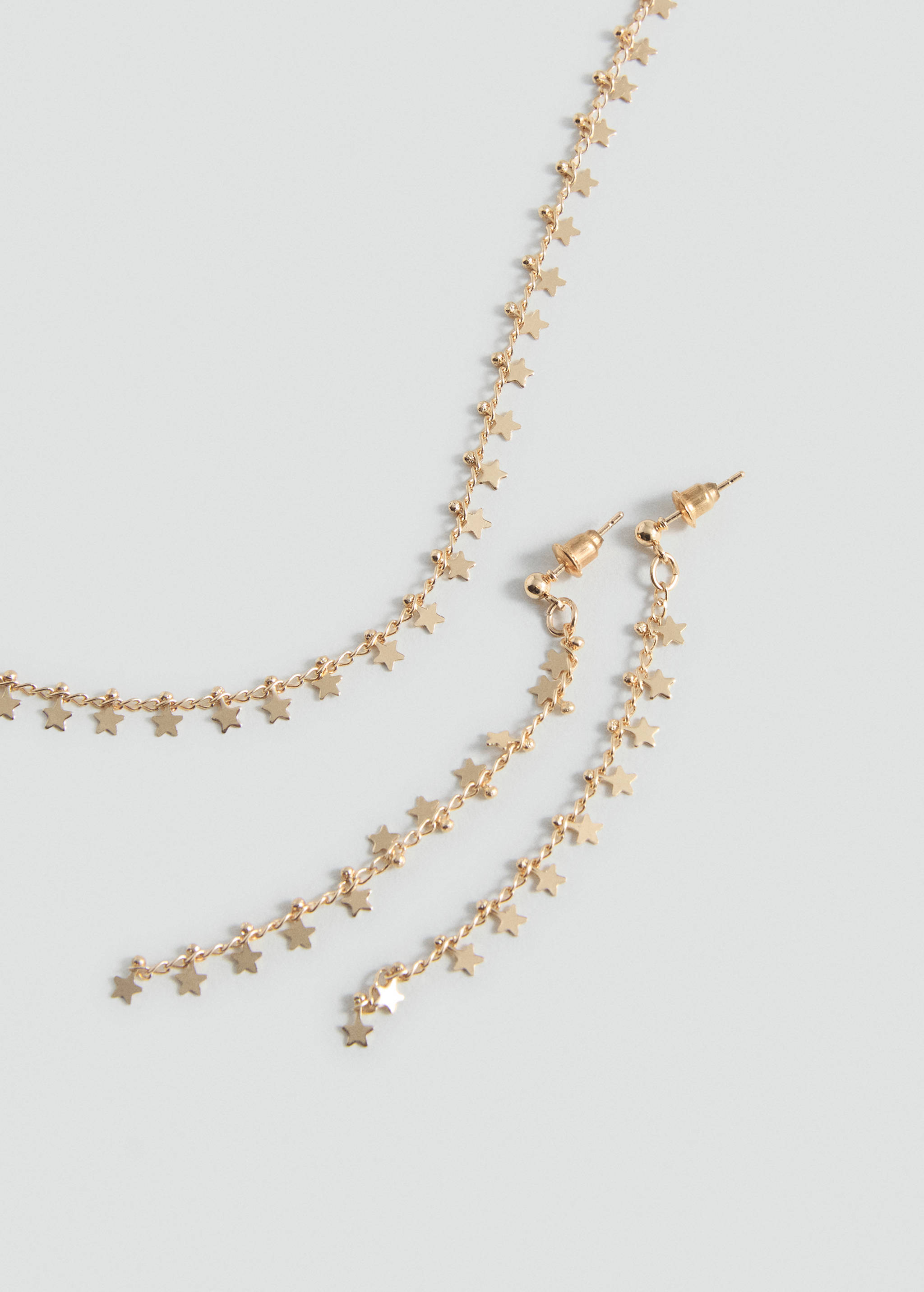 Necklace and earrings set - Medium plane