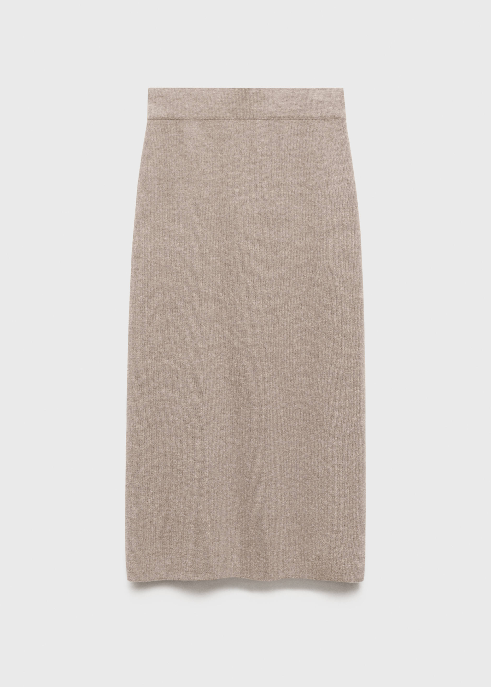 Jupe midi laine mélangée - Article sans modèle