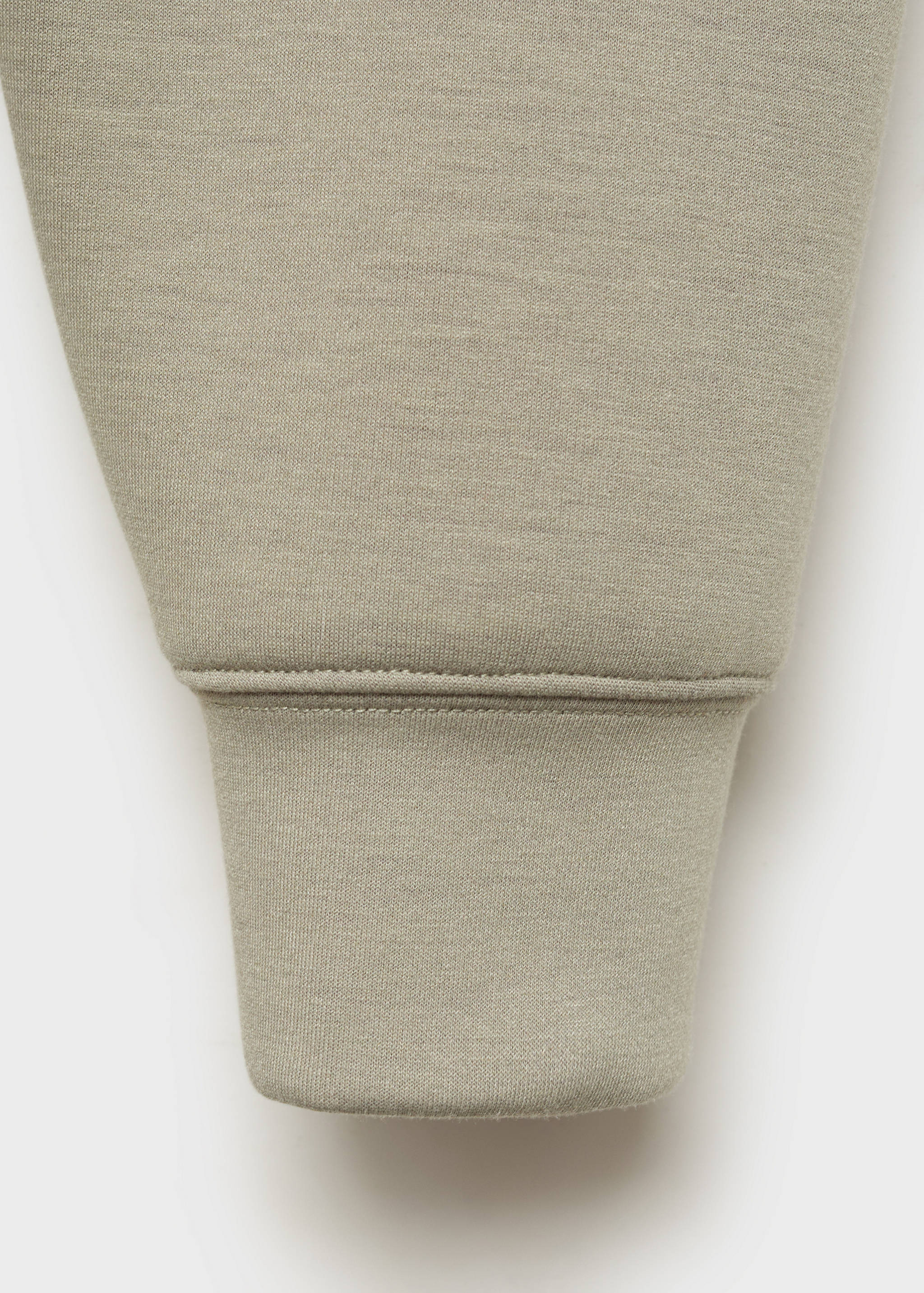 Knitted zip-neck sweatshirt - Details of the article 0