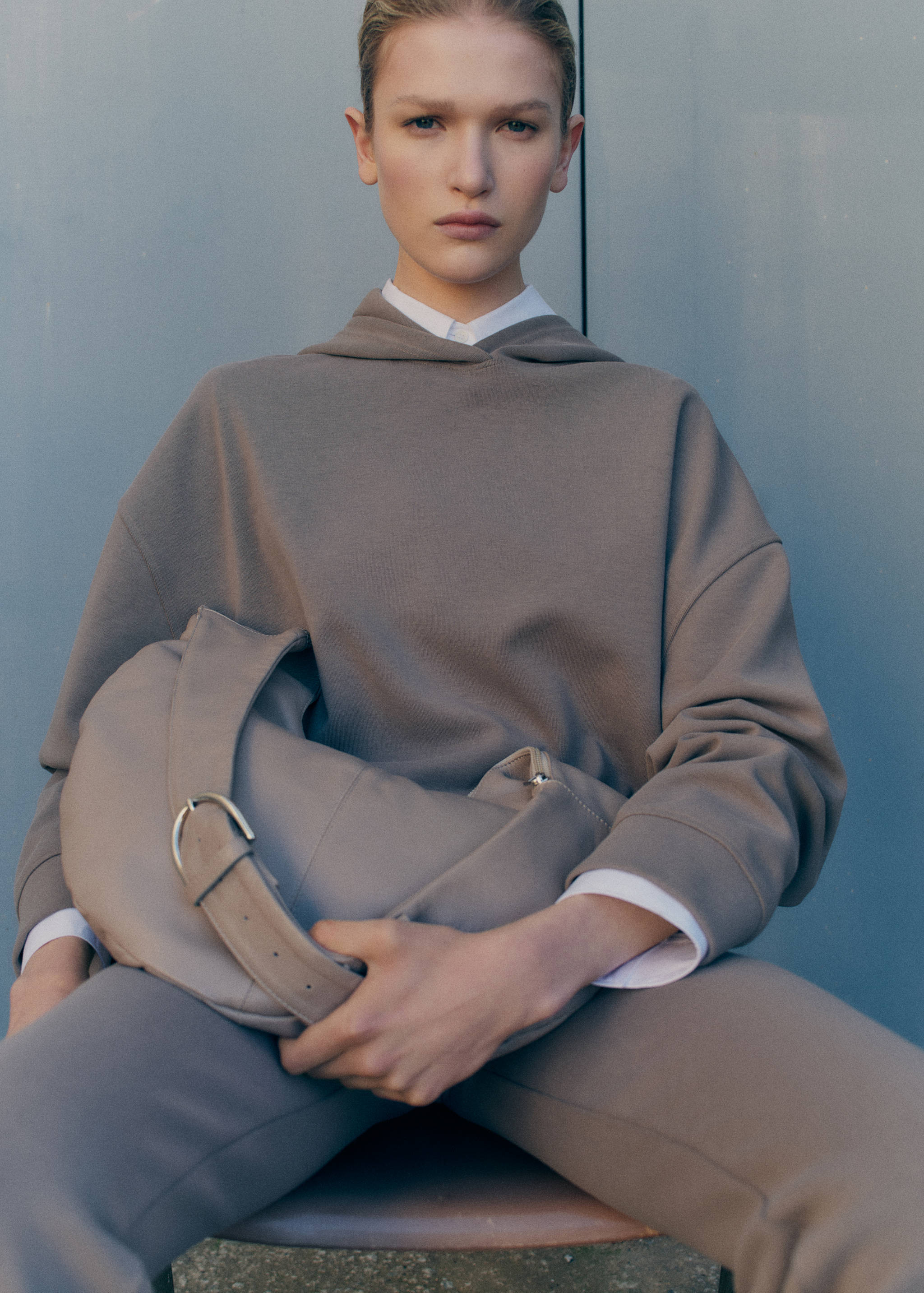 Sudadera oversize capucha - Detalle del artículo 6