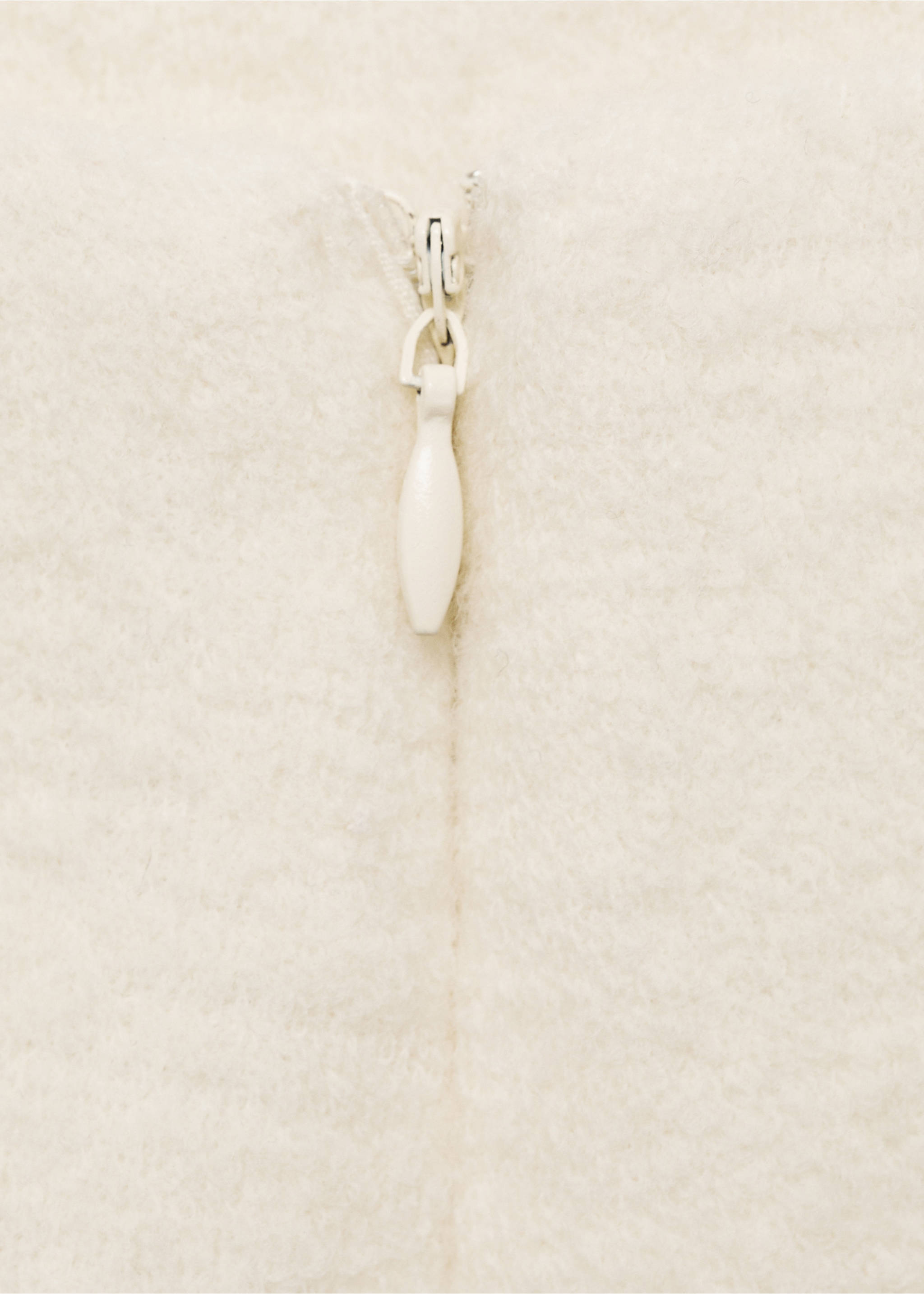 Gonna midi misto lana - Dettaglio dell'articolo 8, Grezzo. Ref: 87093292-00.