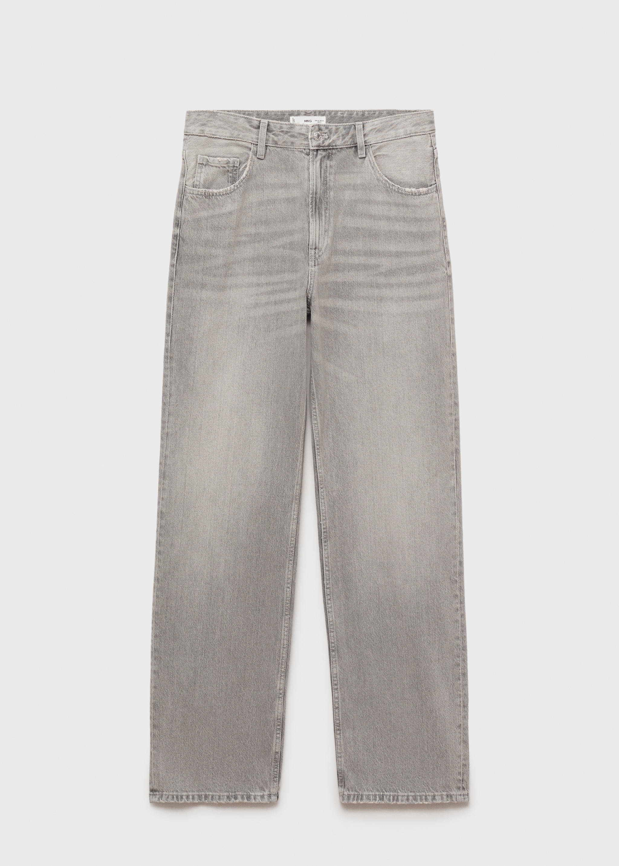 Miami medium-rise straight-fit jeans - Article without model
