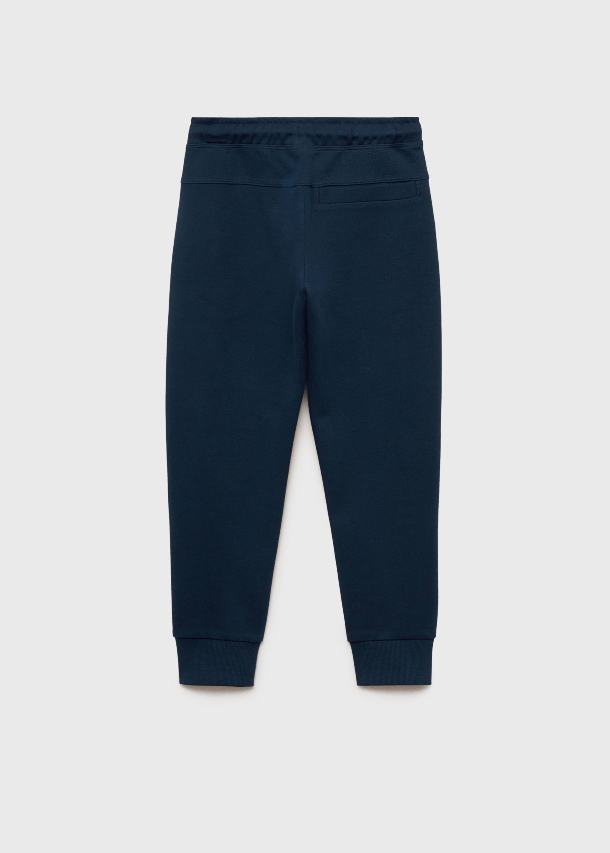 Drawstring jogger trousers - Reverse of the article