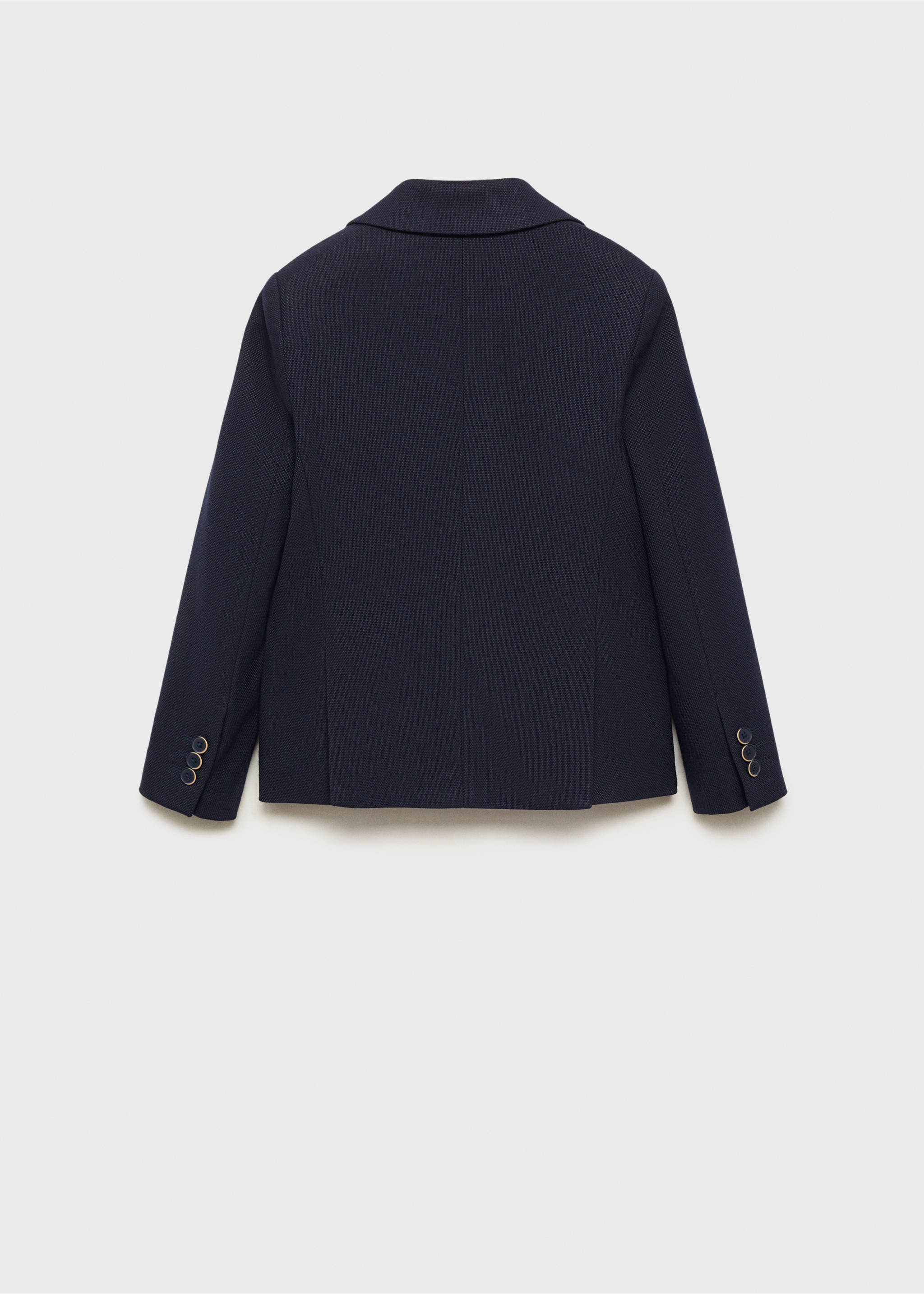 Americana clásica traje - Reverso del artículo, Azul marino oscuro. Ref: 87093635-00.