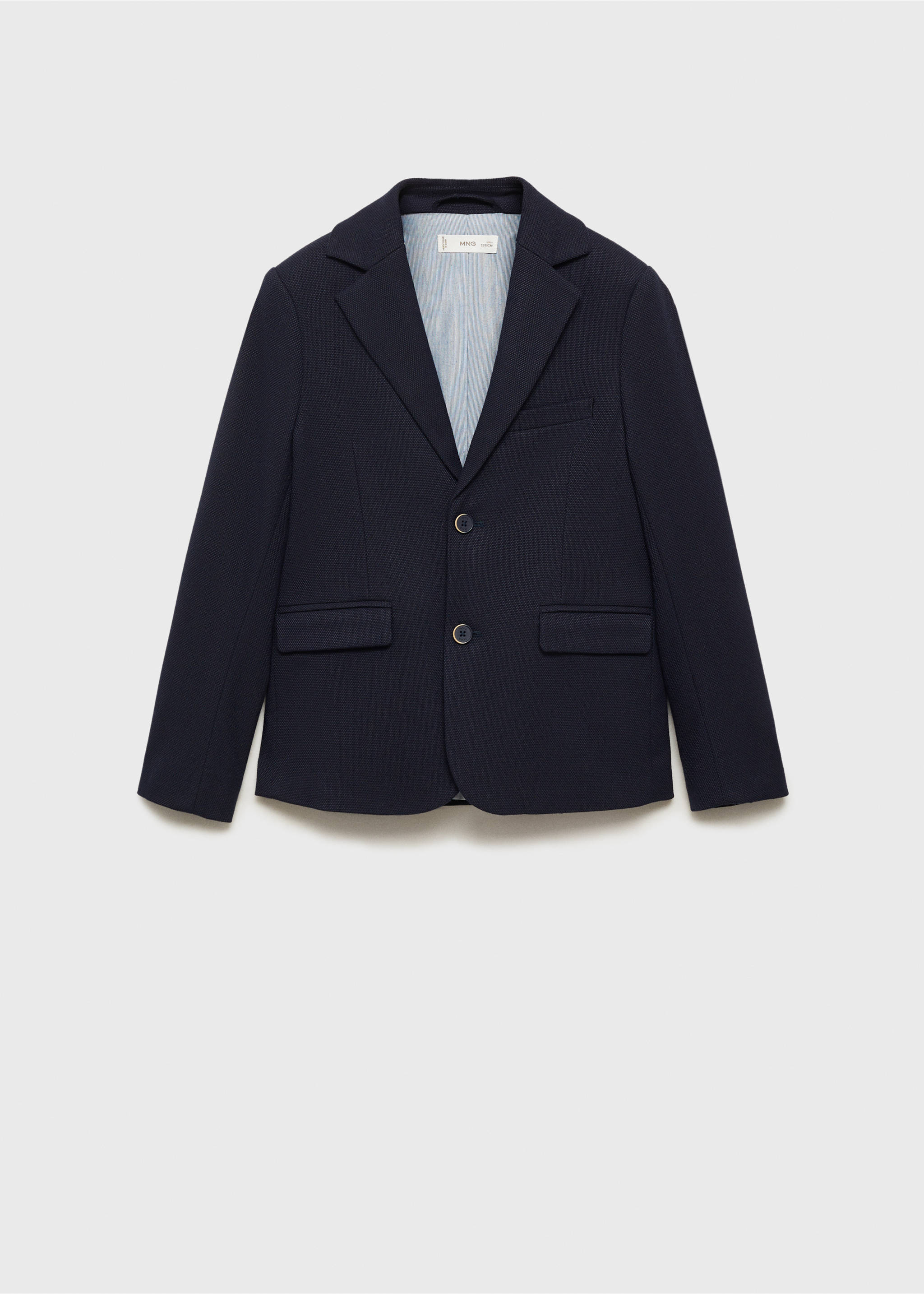 Klassische Anzugjacke - Artikel ohne Model, Dunkles Marineblau. Ref: 87093635-00.
