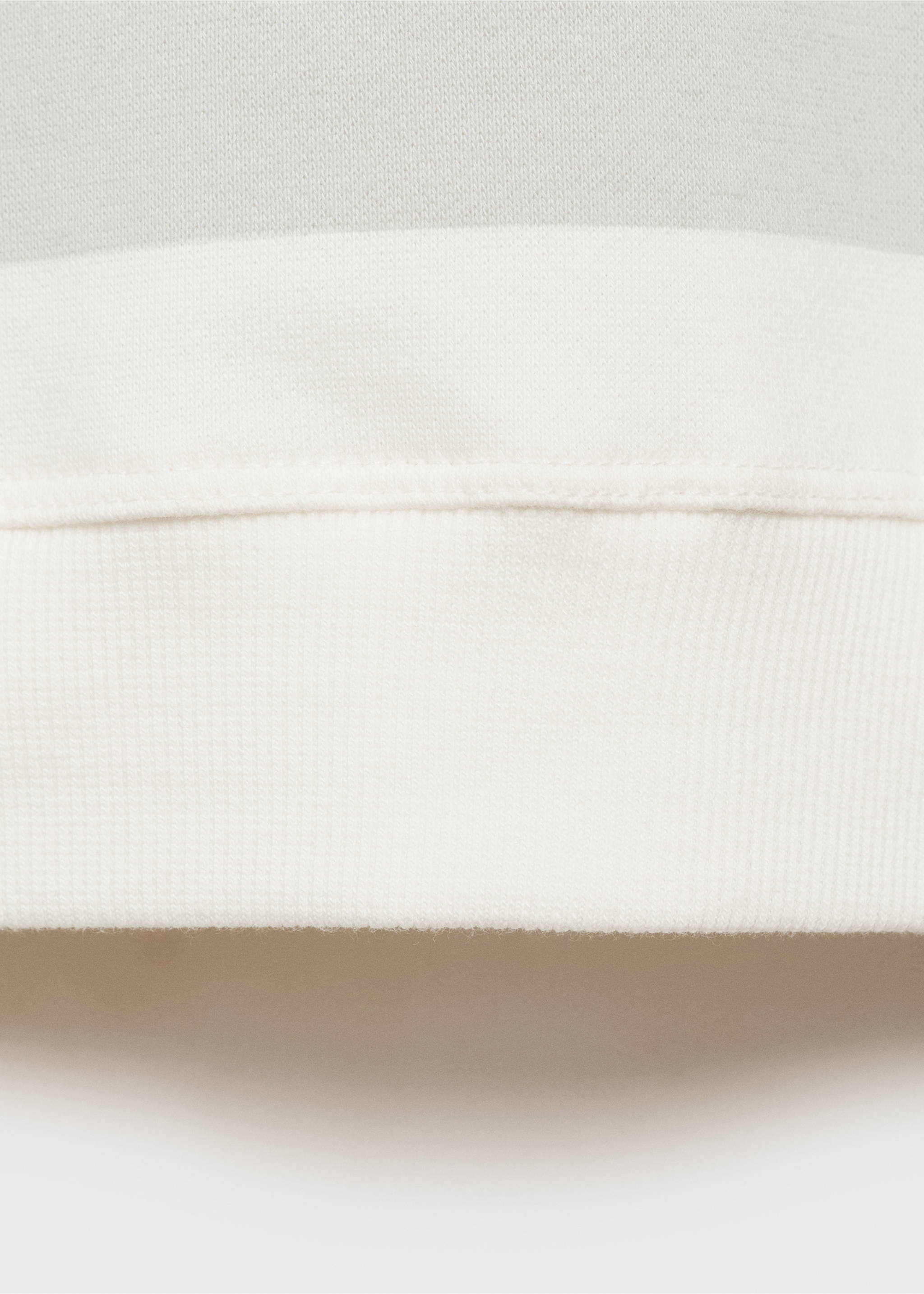 Striped cotton-blend sweatshirt - Details of the article 0, Sky Blue. Ref: 87093638-00.