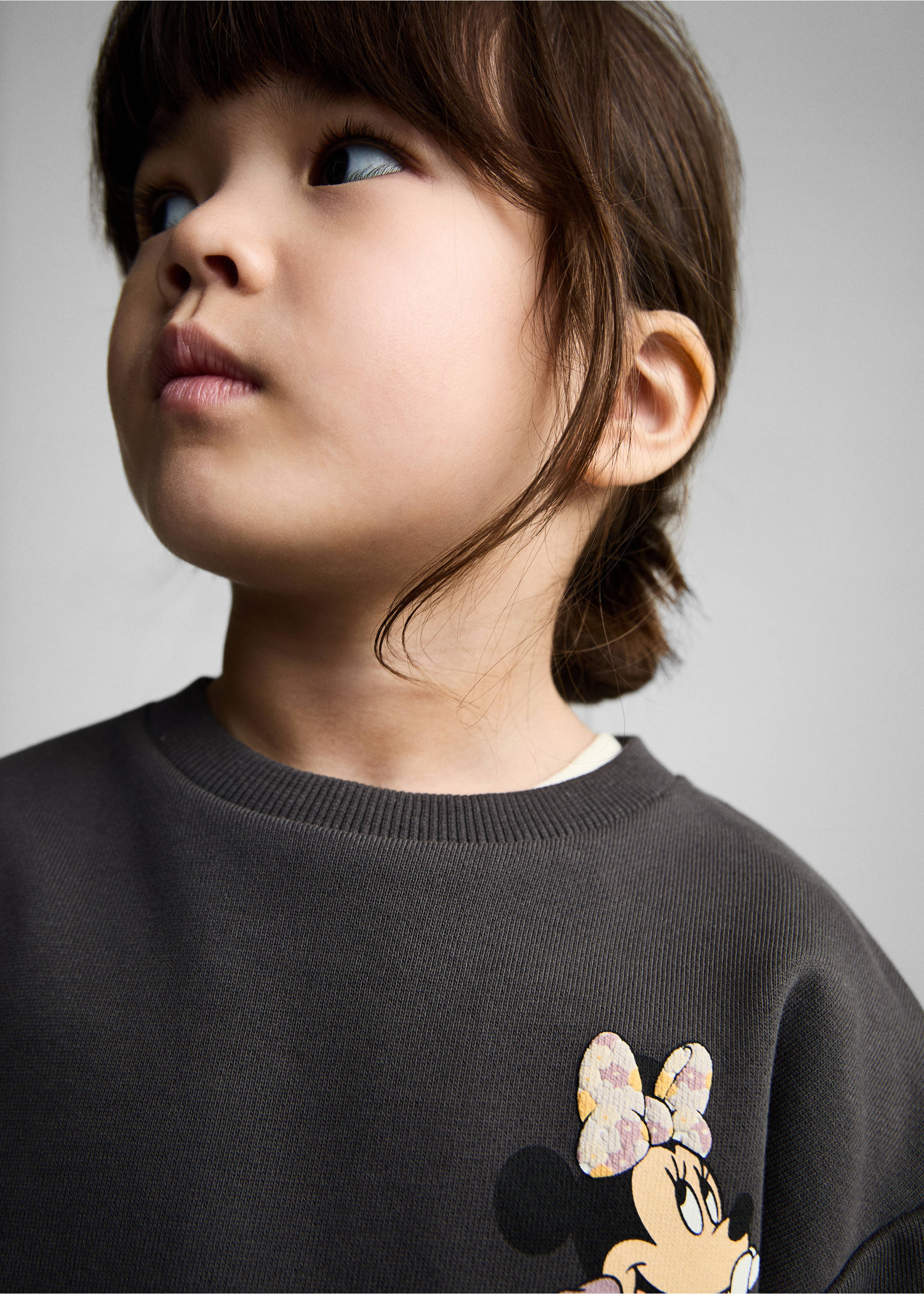 Minnie Mouse sweatshirt - Detail van het artikel 1, Antraciet. Ref: 87093639-00.