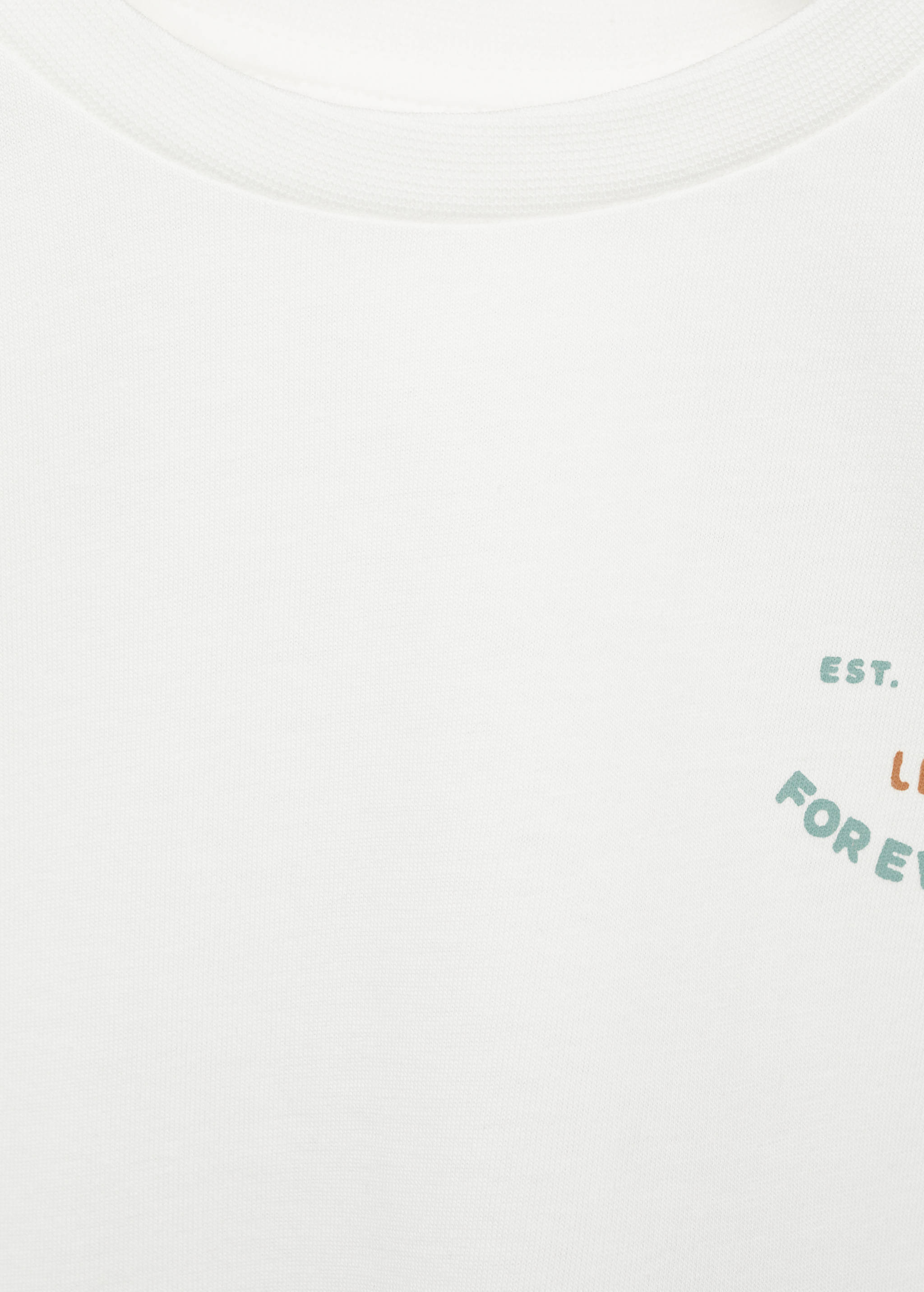 Bedrucktes Baumwoll-T-Shirt - Detail des Artikels 8