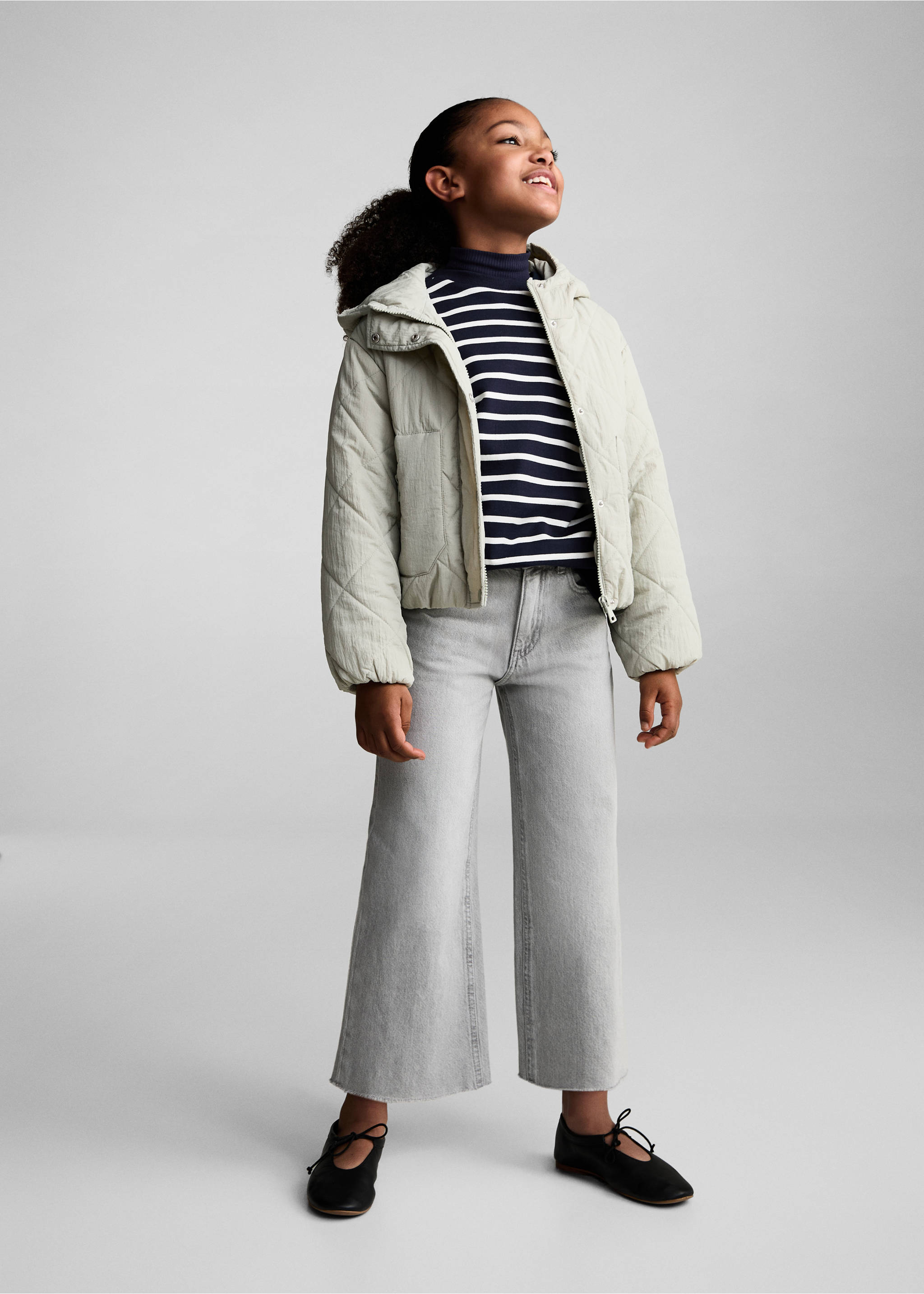 Striped cotton-blend sweatshirt - General plane, Dark Navy. Ref: 87093642-00.