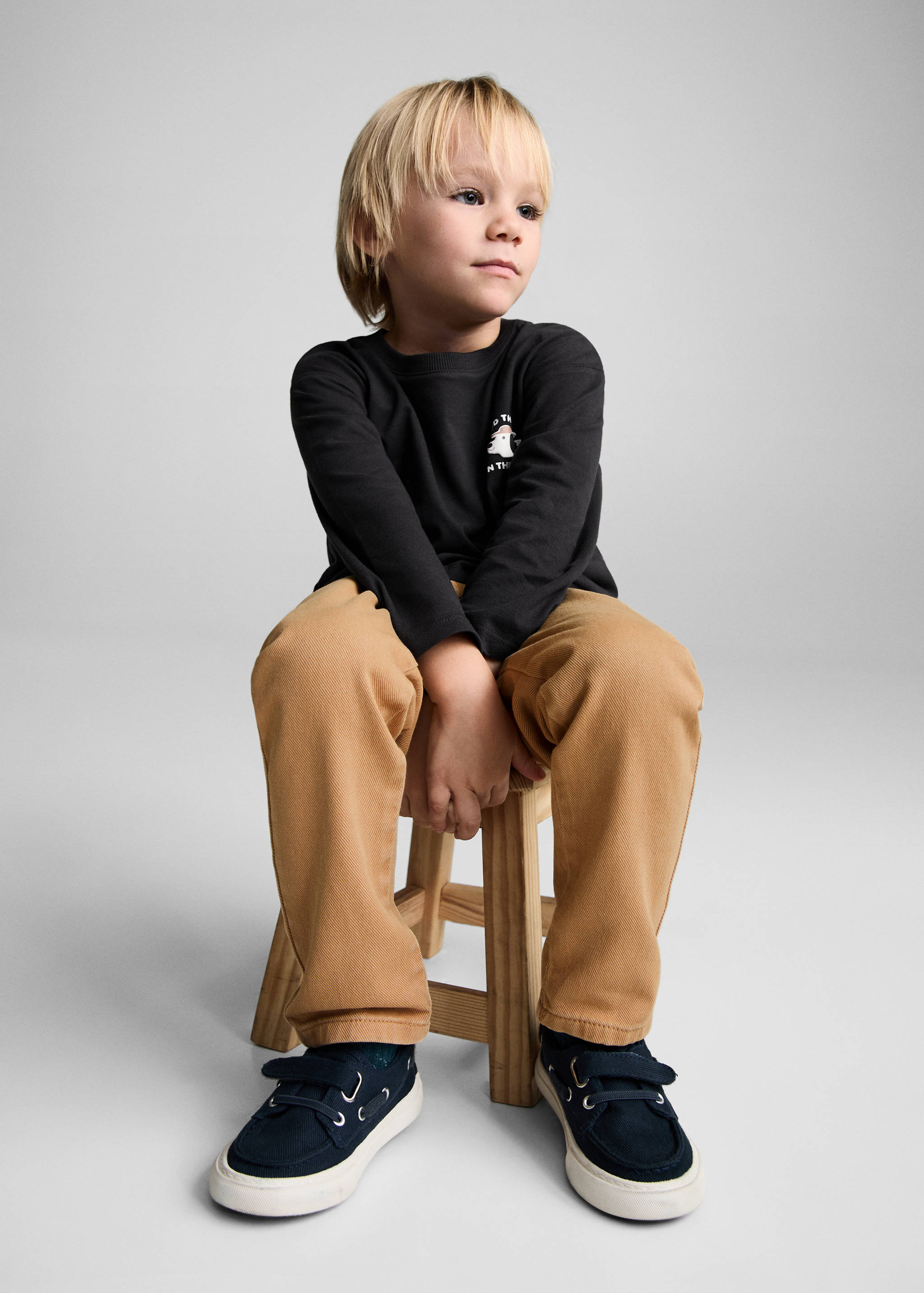 Skinny cotton pants - Medium plane