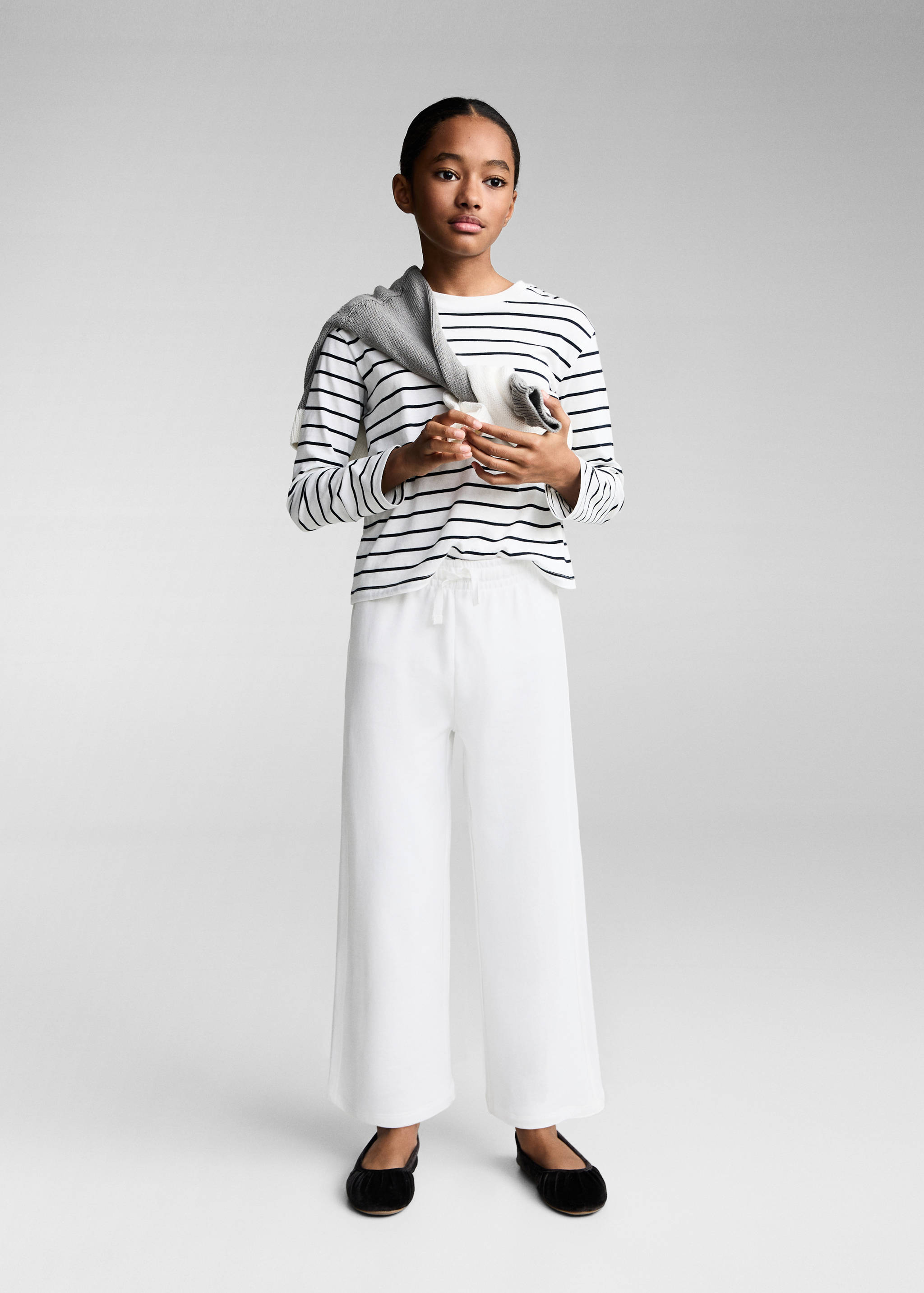 Pantaloni jogger din tricot - Plan general