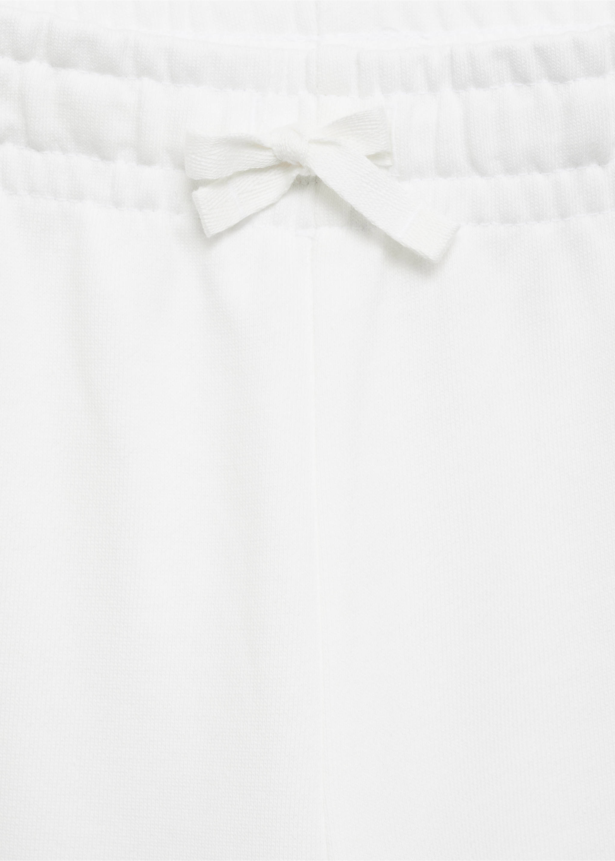 Knit jogger-style trousers - Details of the article 8, Off White. Ref: 87093645-00.