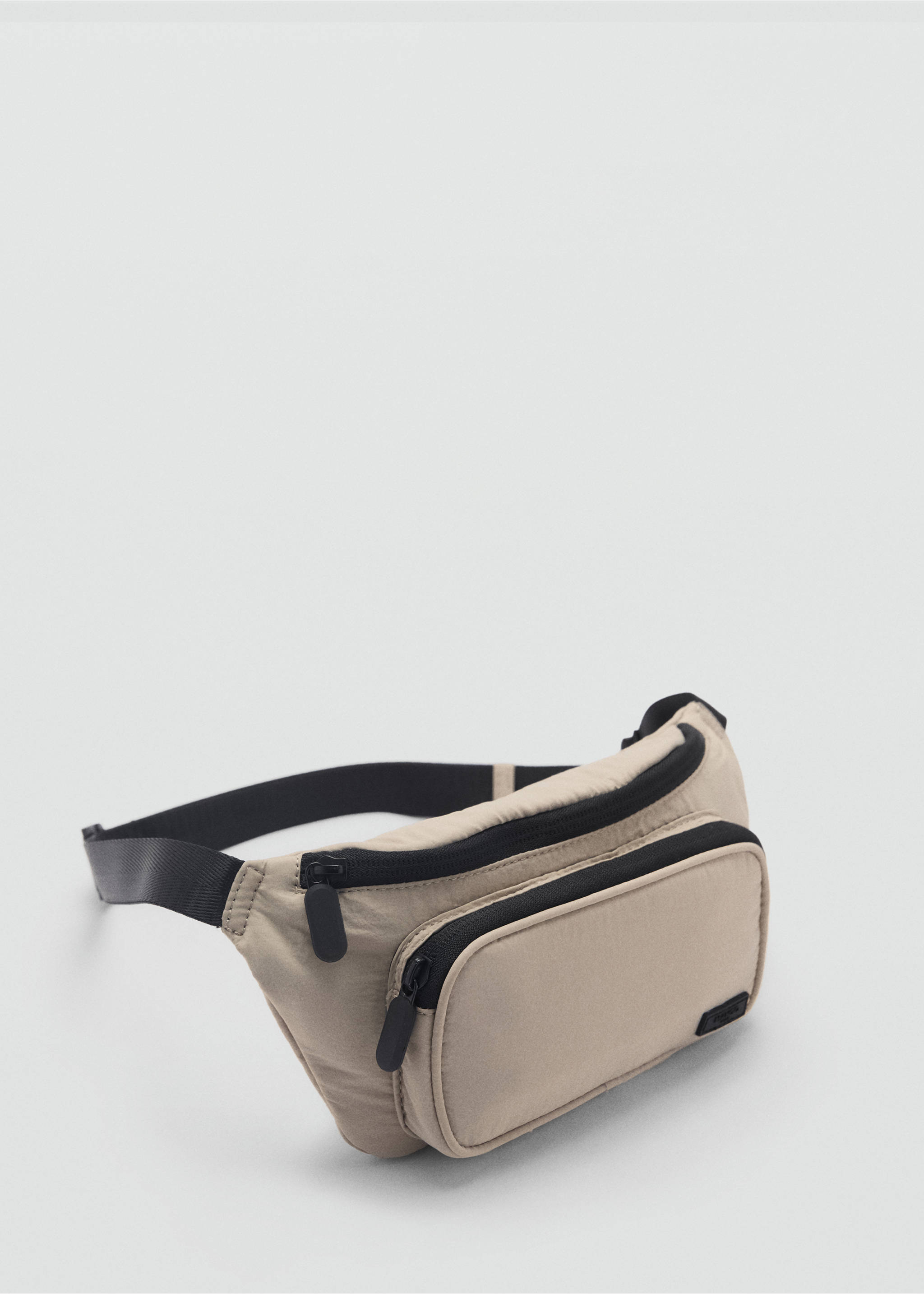 Dual compartment money belt - Medium plane, Ice Grey. Ref: 87093648-00.