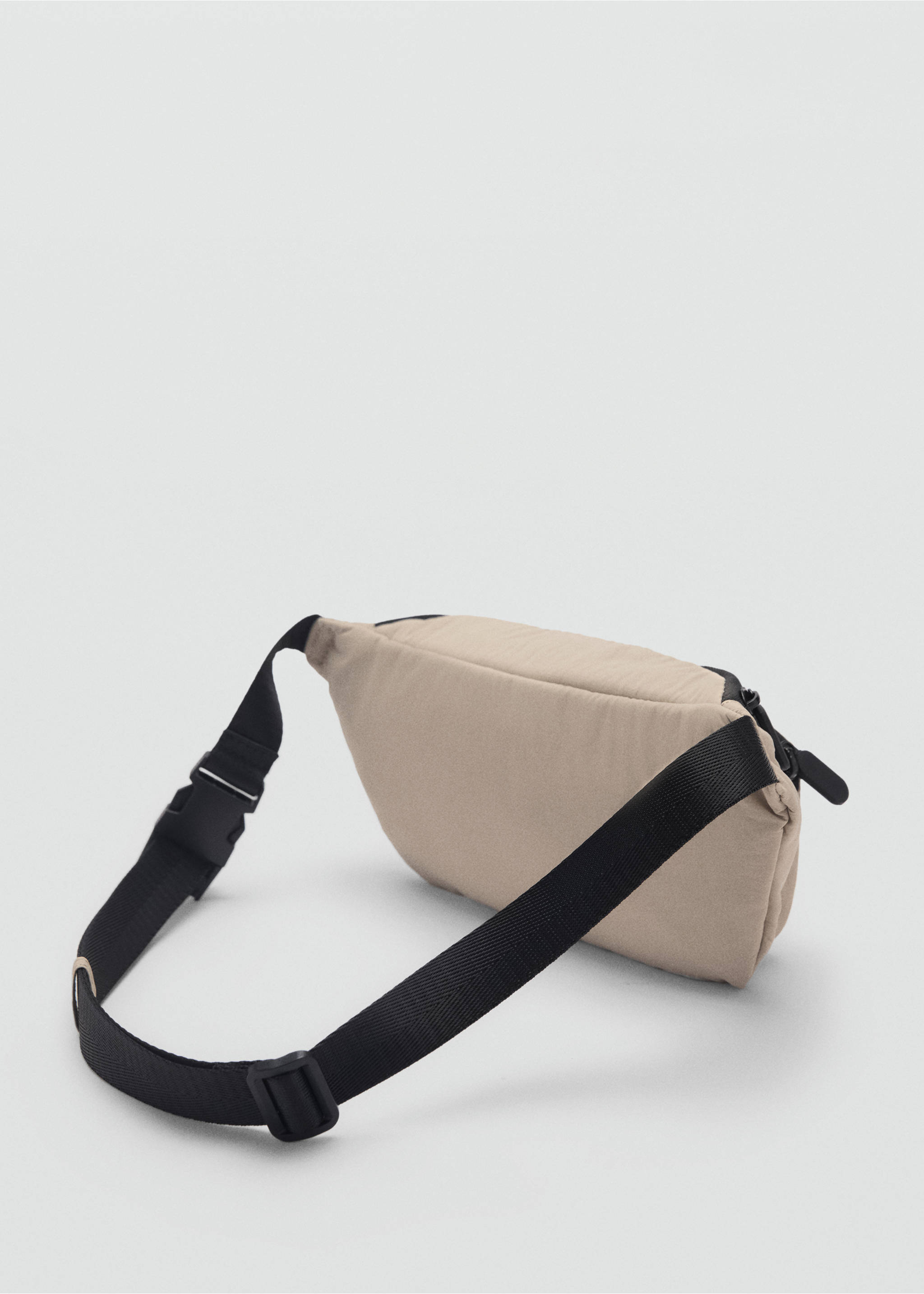 Dual compartment money belt - Details of the article 1, Ice Grey. Ref: 87093648-00.