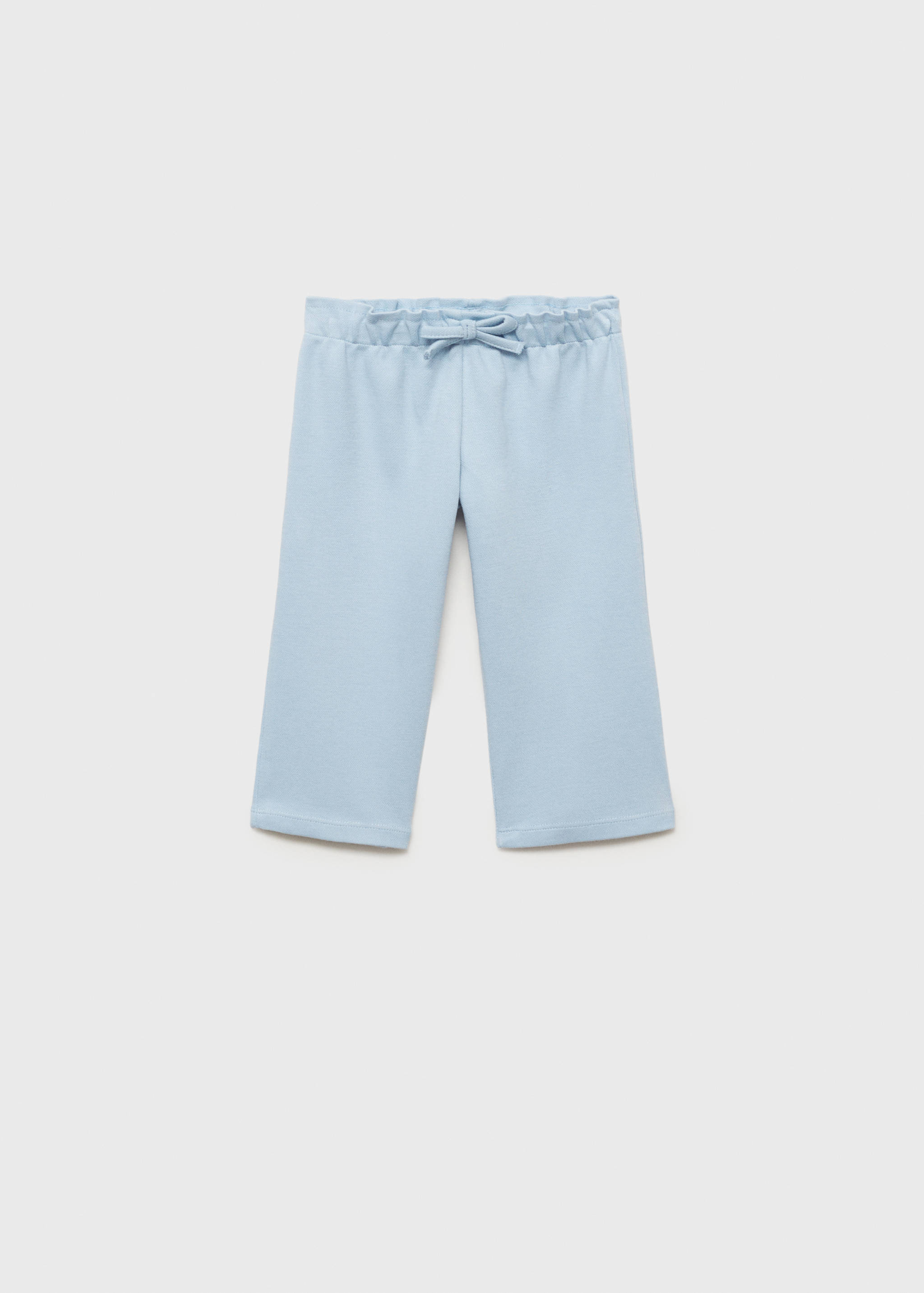 Cotton pants with adjustable drawstring - Article without model
