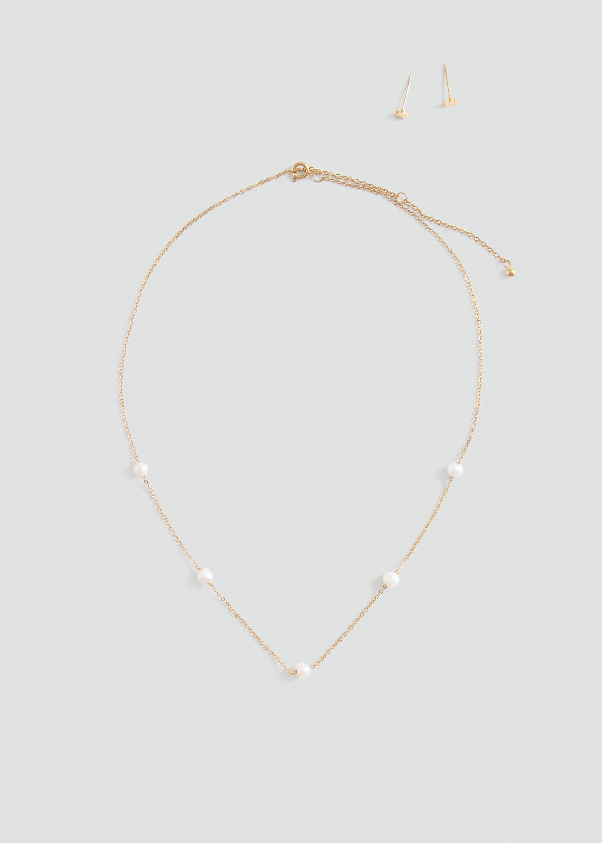 Set van ketting en oorbellen - Artikel zonder model, Goud. Ref: 87093650-00.