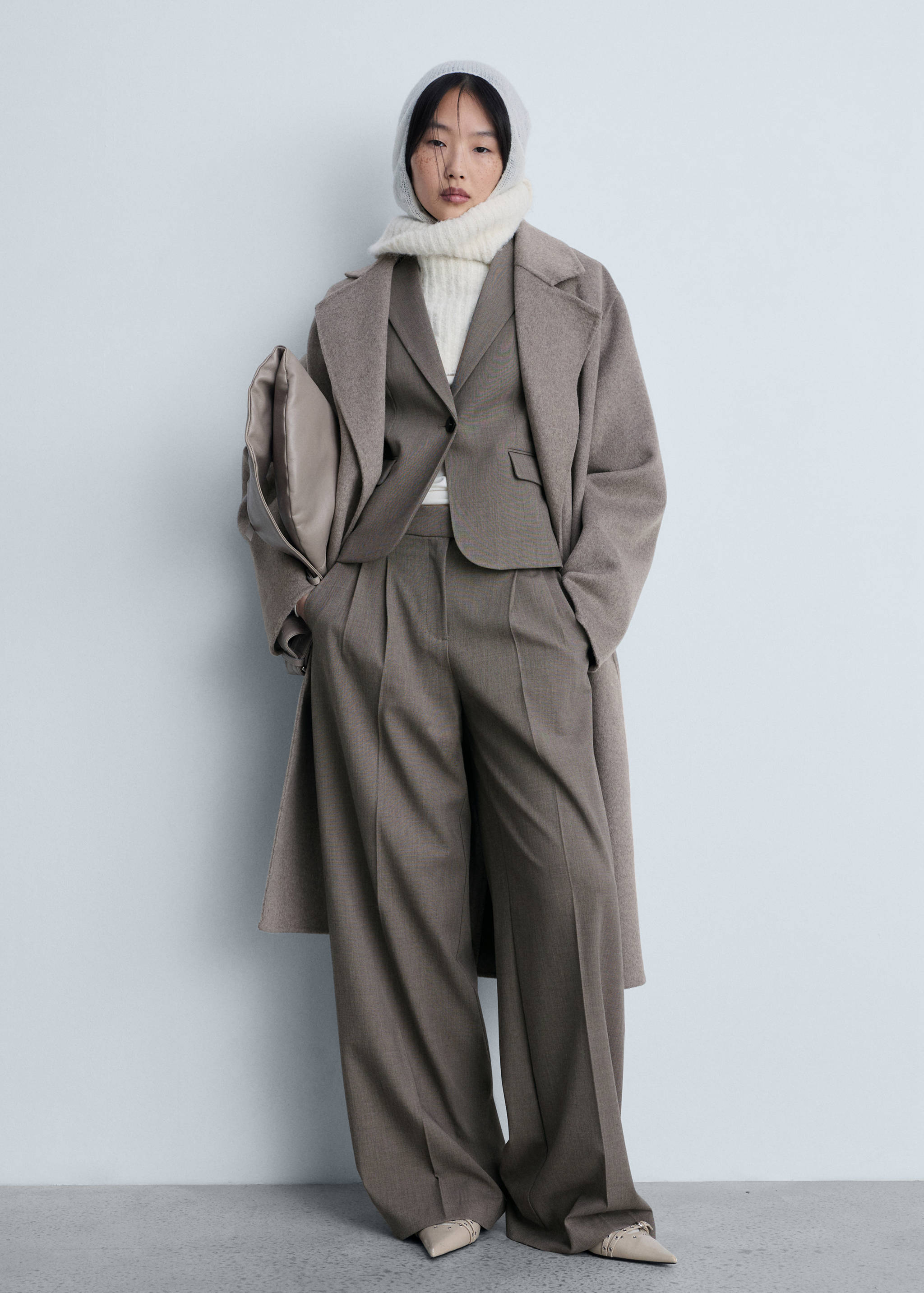 Wide leg suit pants - General plane