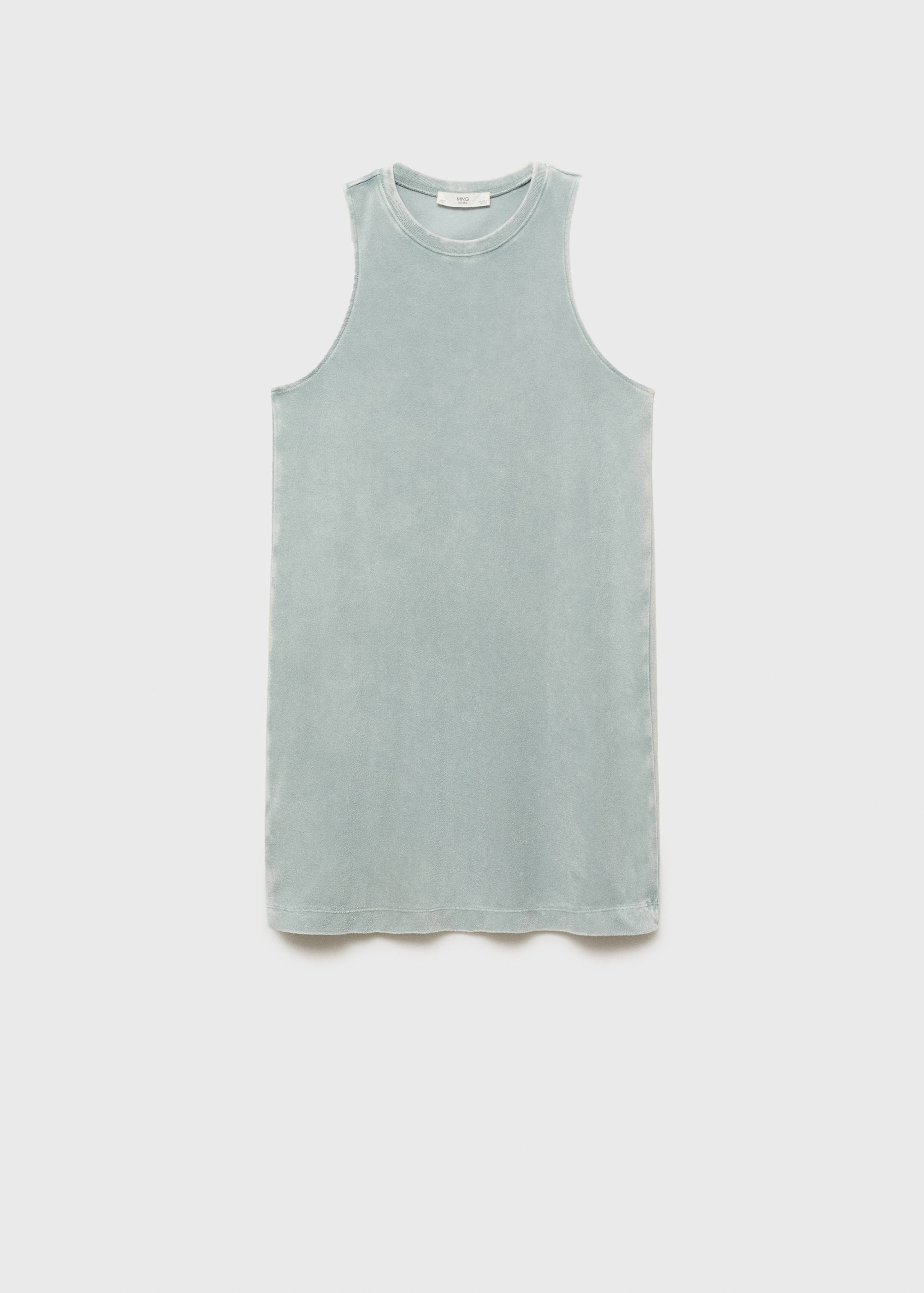 Overdyed-Nachthemd aus Baumwollfrottee - Artikel ohne Model