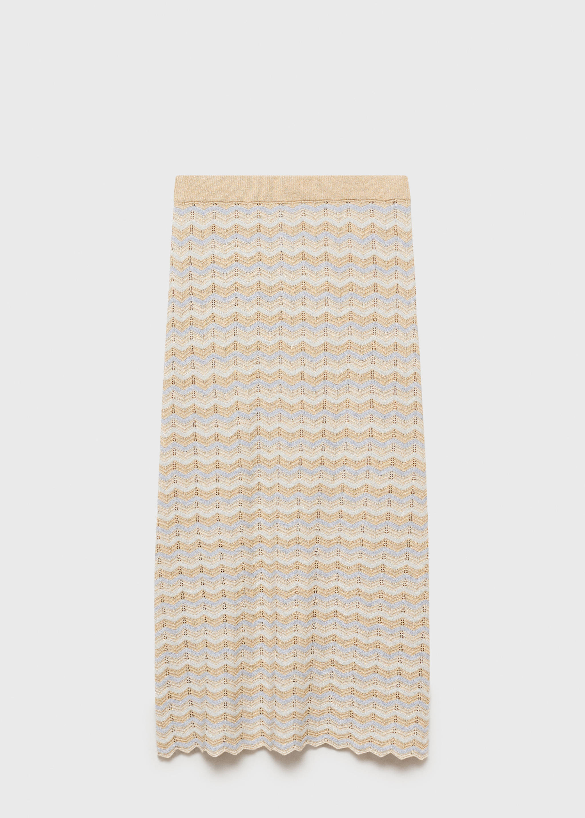 Falda larga lúrex - Artículo sin modelo