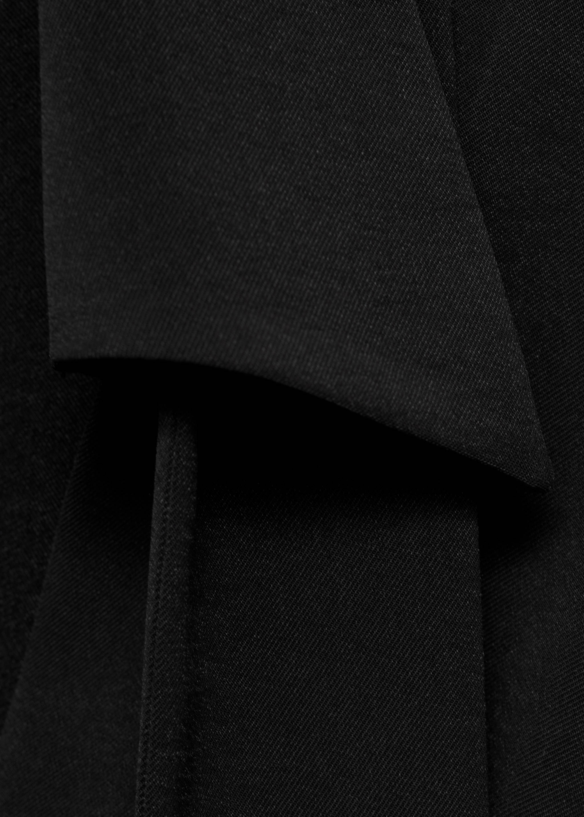 Robe cache-cœur col chemise - Détail de l'article 8