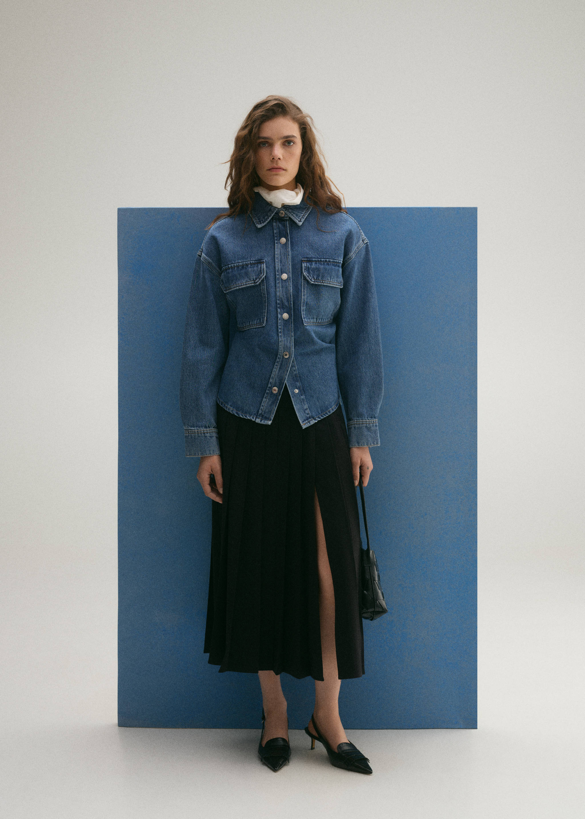 Denim overshirt pockets - General plane