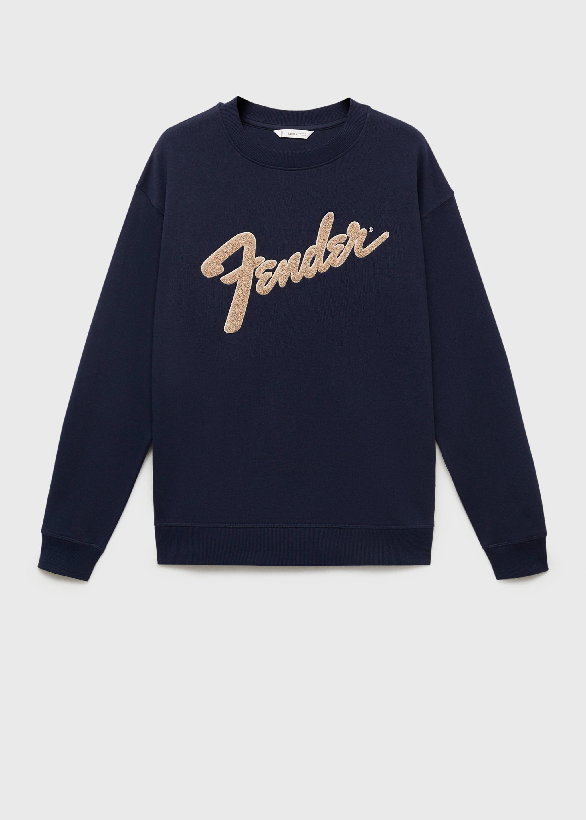 Dessuadora cotó missatge relleu - Article sense model