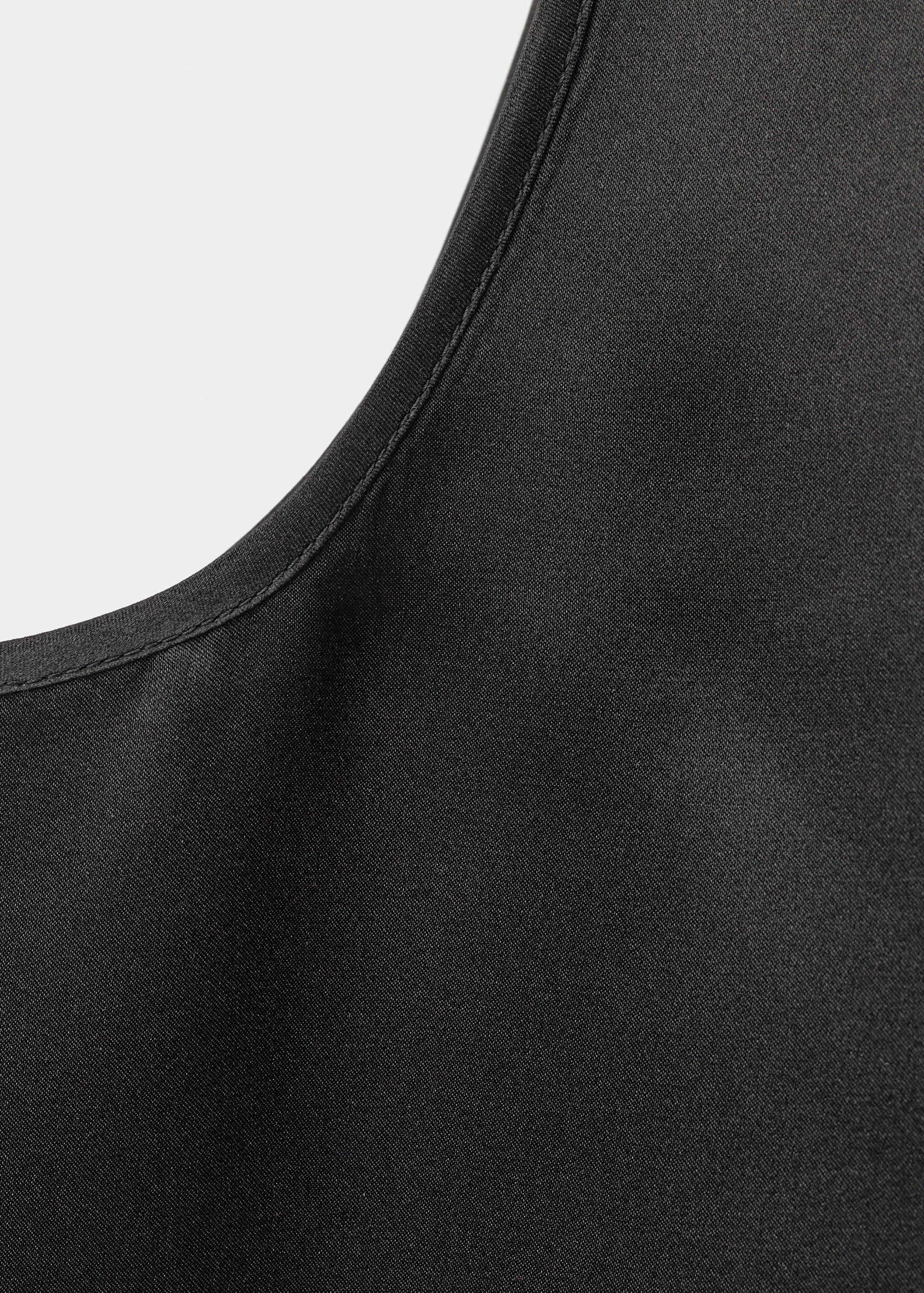 Silk top with straps - Details of the article 8