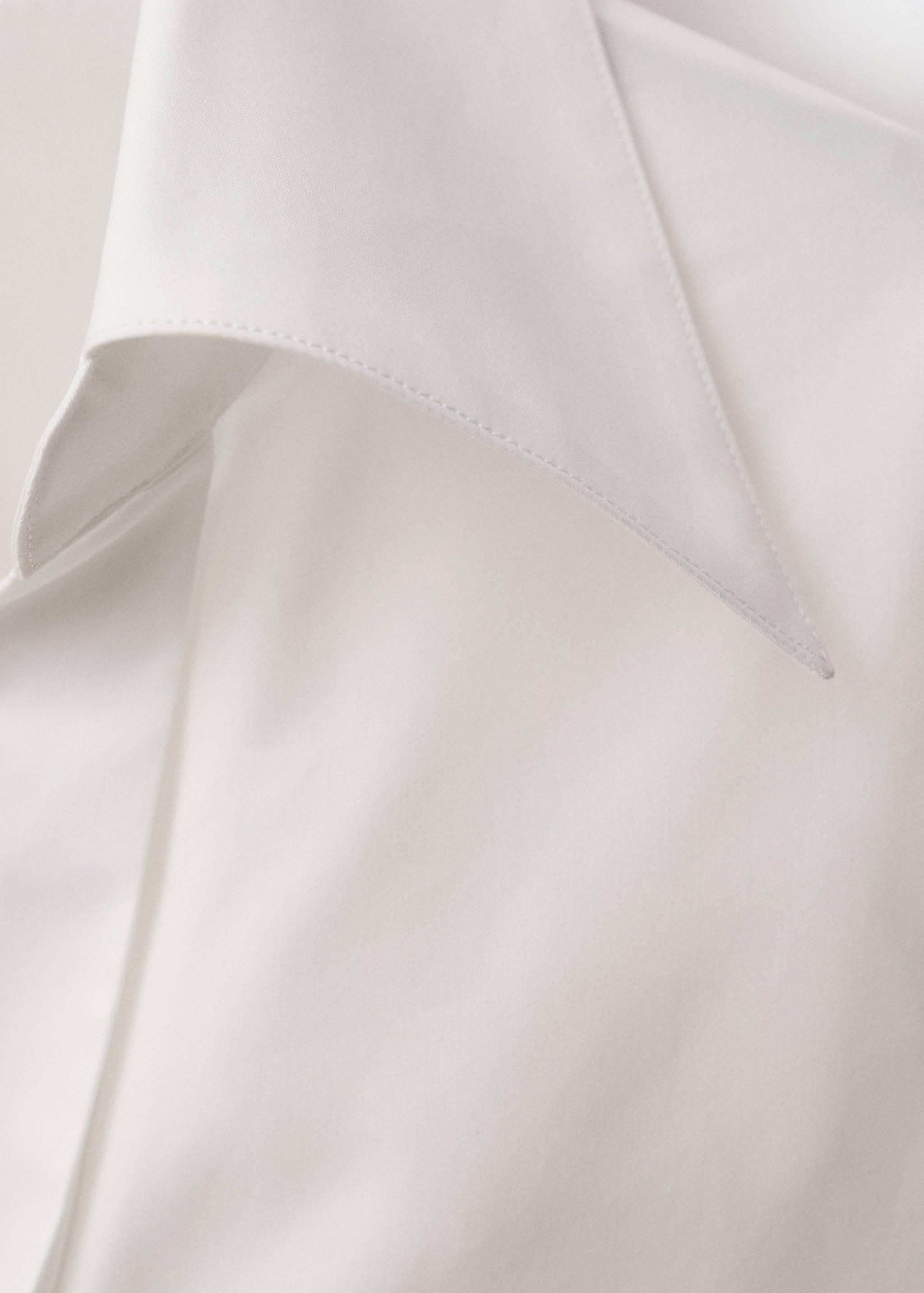 Regular cotton lyocell-blend shirt - Details of the article 8