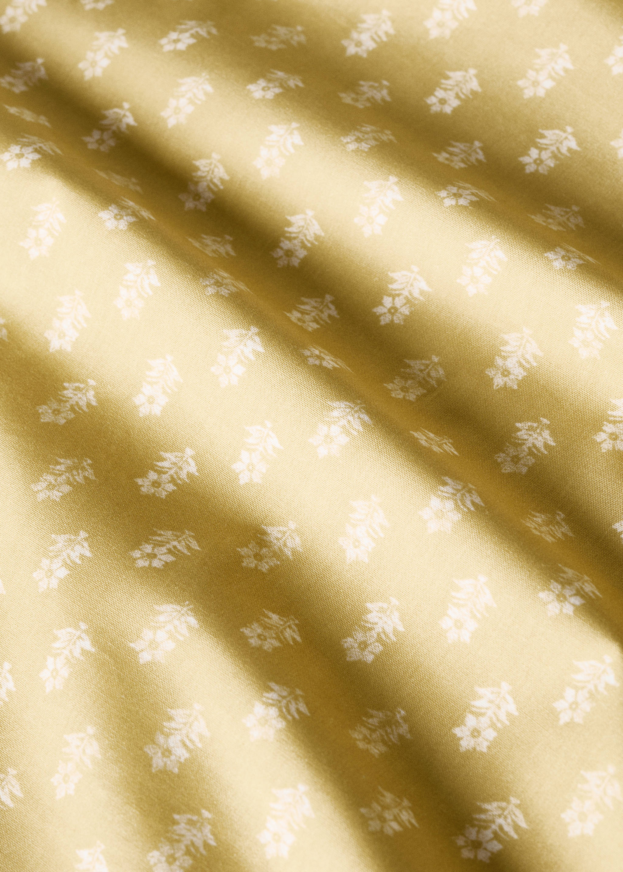 Llençol de sobre infantil cotó percala flor petita llit 90 cm - Detall de l'article 2